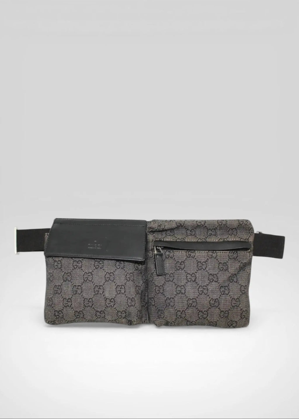 Preloved | Gucci Monogram Bæltetaske Metallic i GG Canvas Gucci