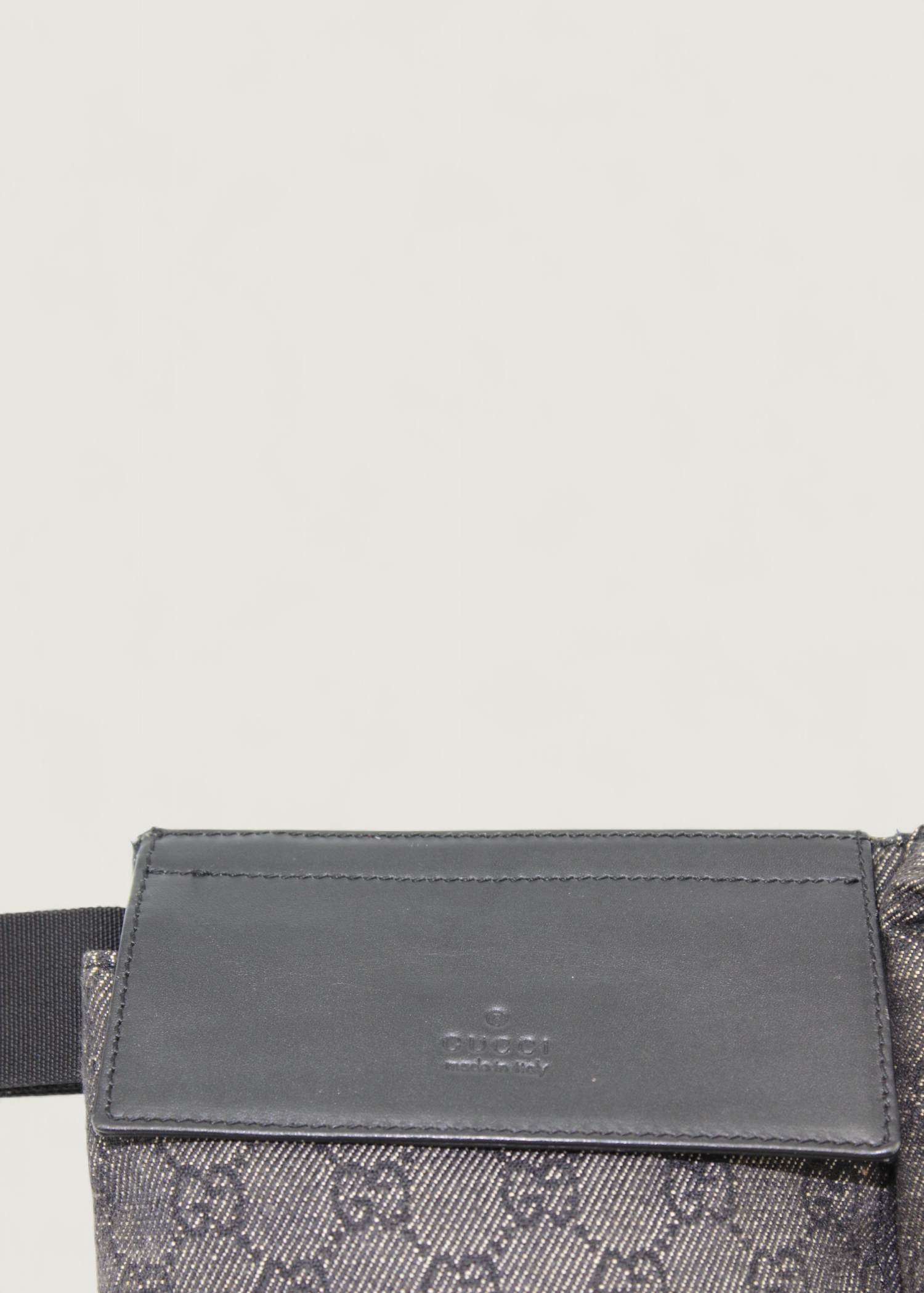 Preloved | Gucci Monogram Bæltetaske Metallic i GG Canvas