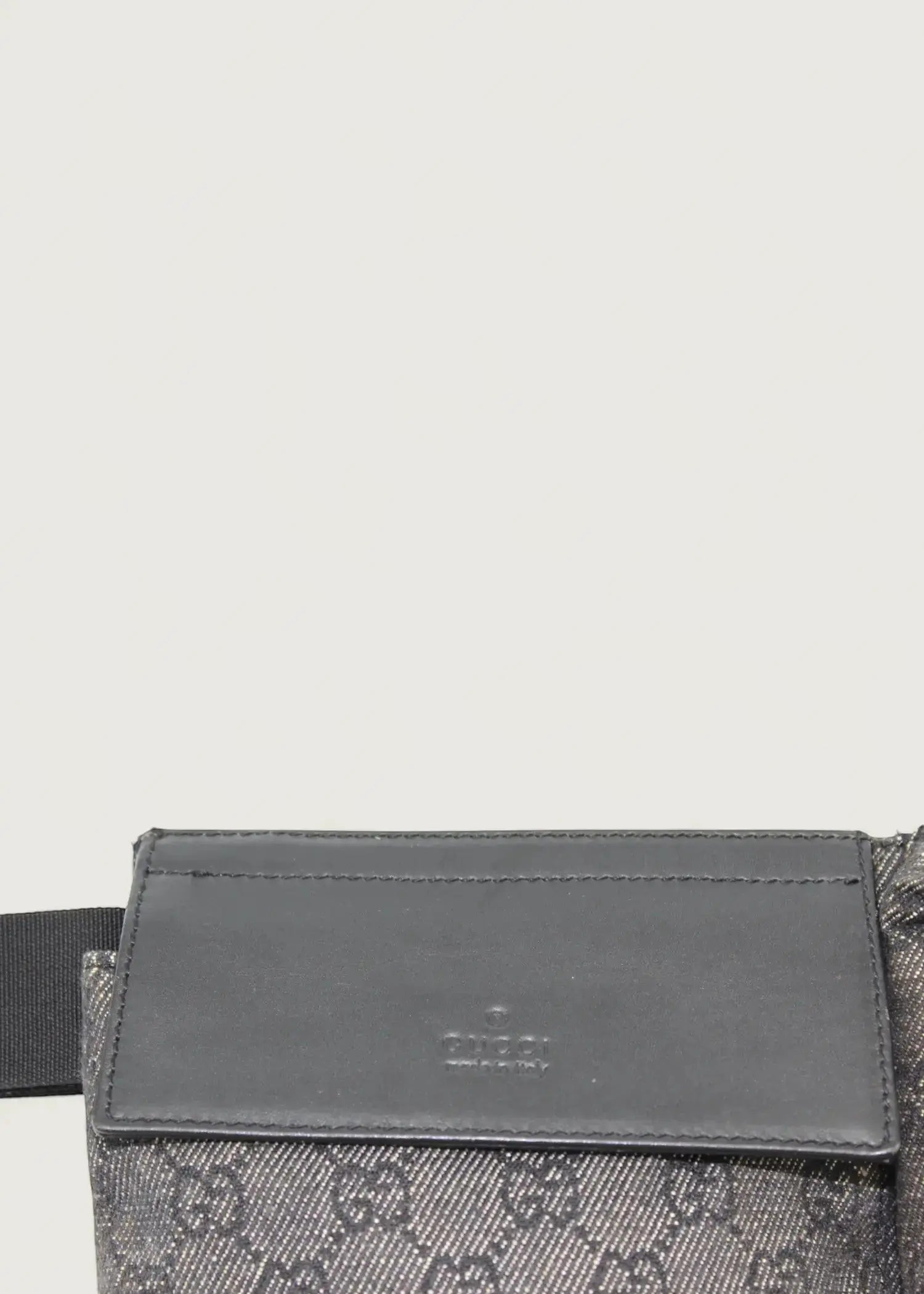 Preloved | Gucci Monogram Bæltetaske Metallic i GG Canvas Gucci