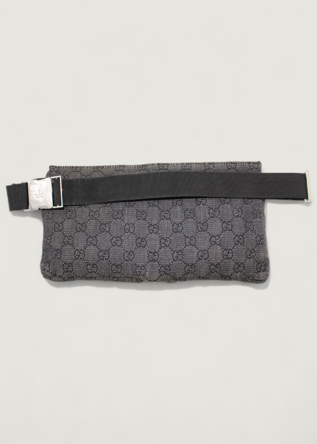 Preloved | Gucci Monogram Bæltetaske Metallic i GG Canvas