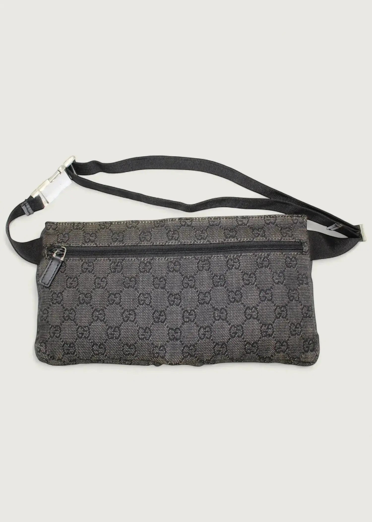 Preloved | Gucci Monogram Bæltetaske Metallic i GG Canvas Gucci