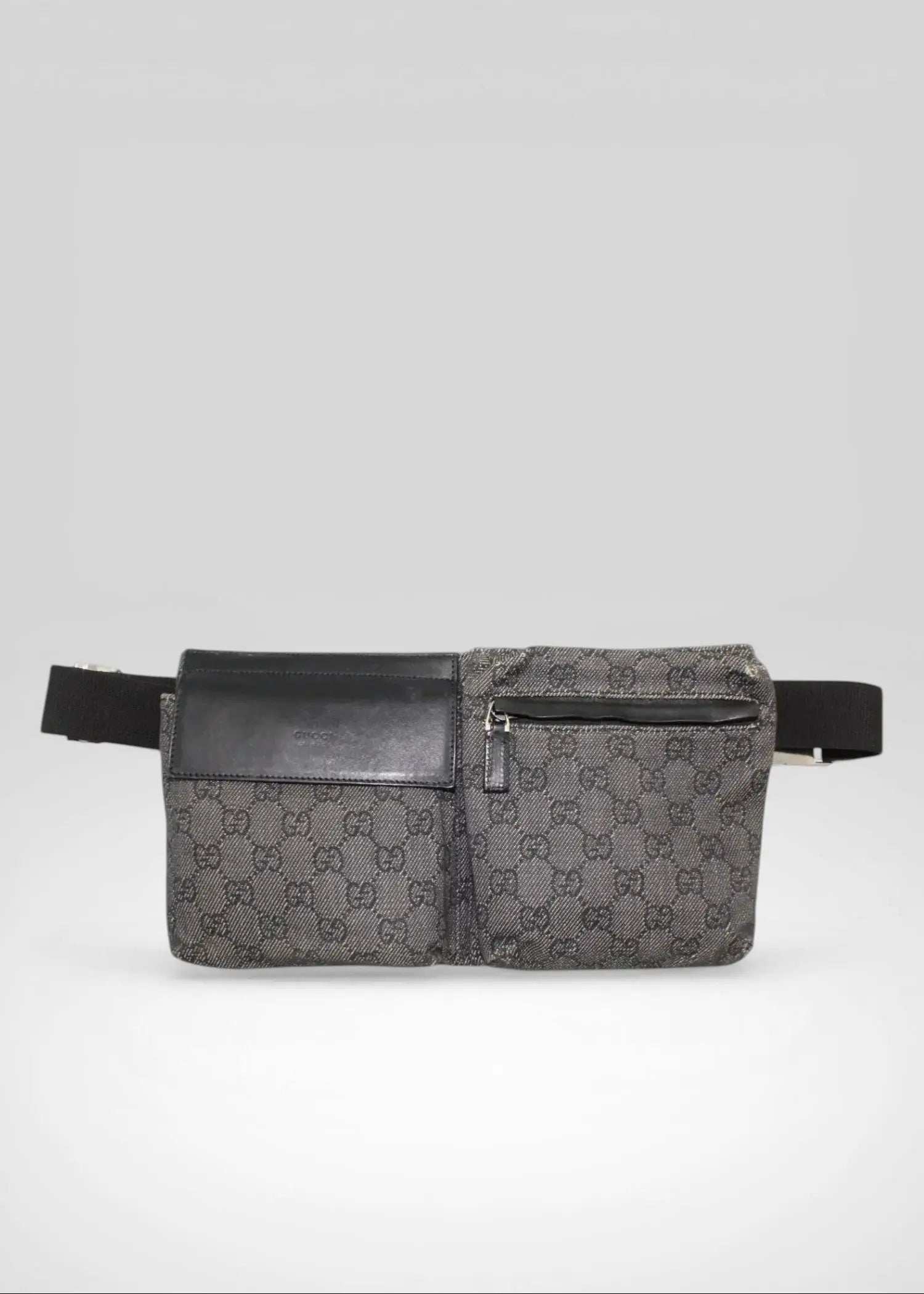 Preloved | Gucci Monogram Bæltetaske Metallic i GG Canvas Gucci