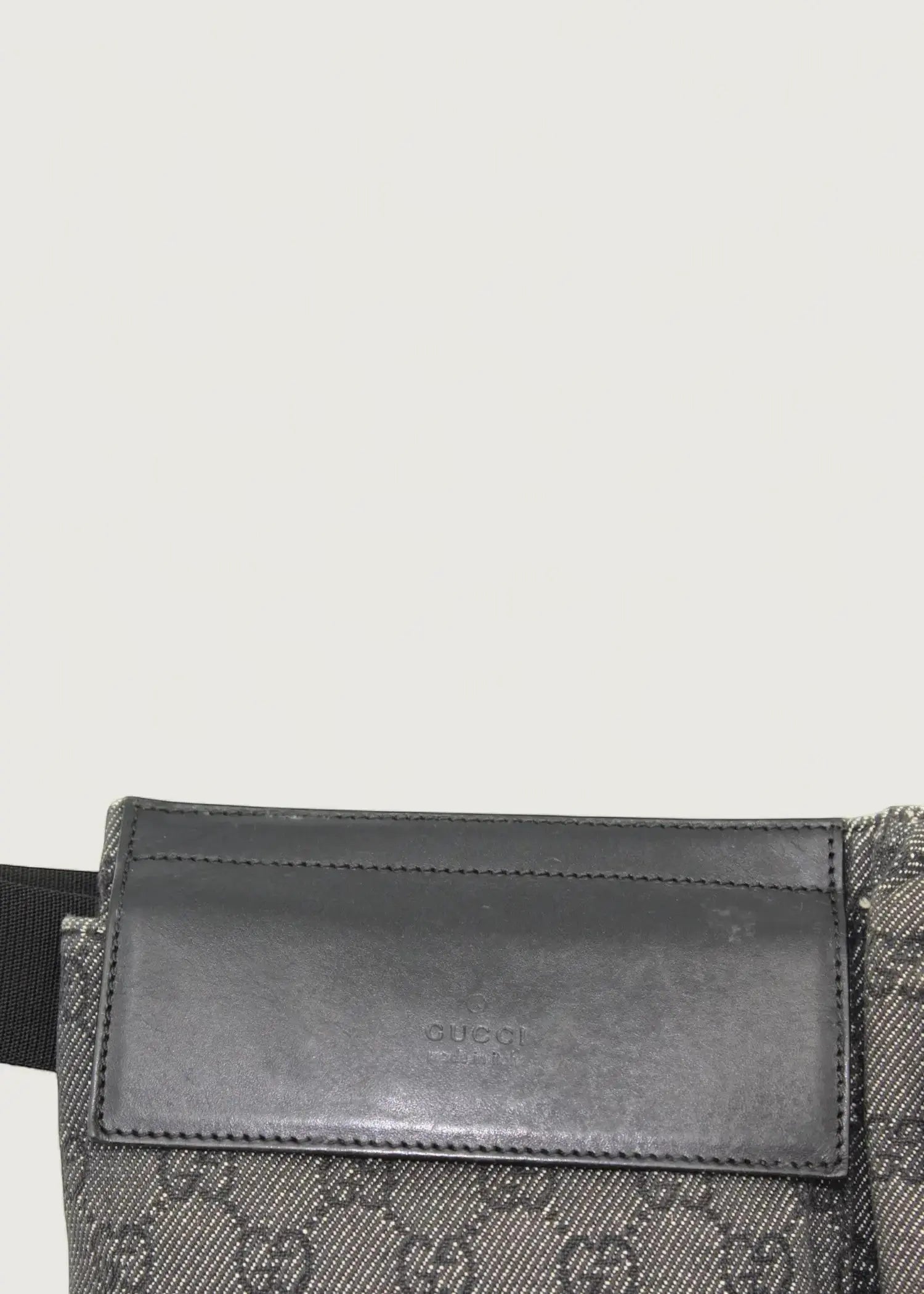Preloved | Gucci Monogram Bæltetaske Metallic i GG Canvas Gucci