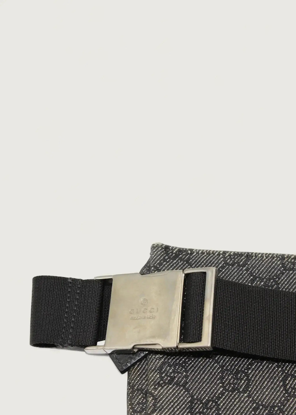 Preloved | Gucci Monogram Bæltetaske Metallic i GG Canvas Gucci