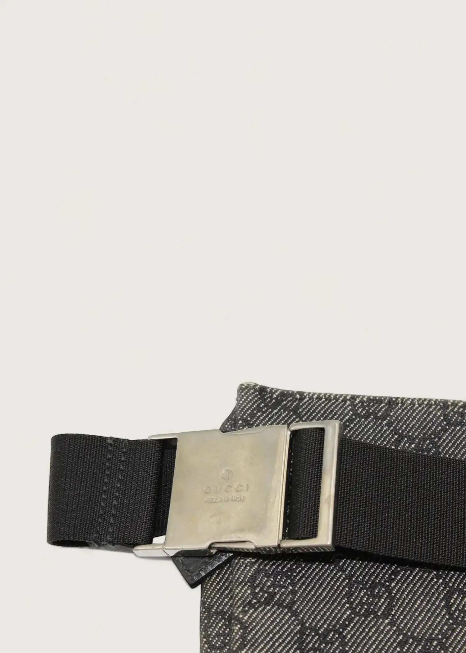 Preloved | Gucci Monogram Bæltetaske Metallic i GG Canvas Gucci