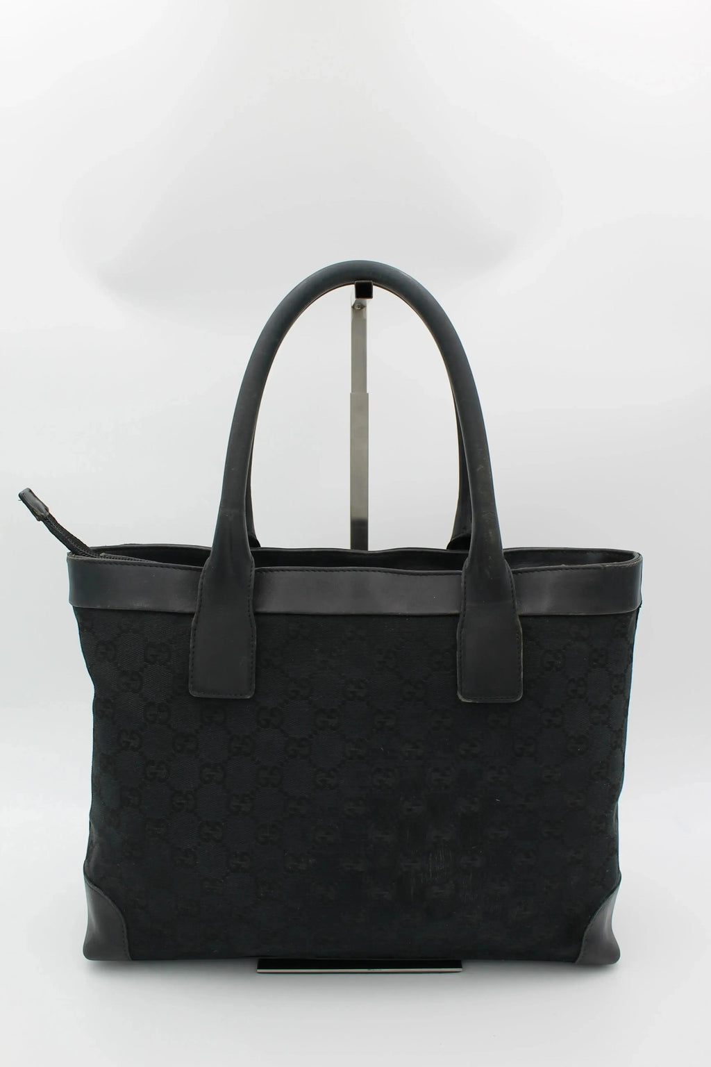 Preloved | Gucci GG Monogram Håndtaske i Sort Gucci