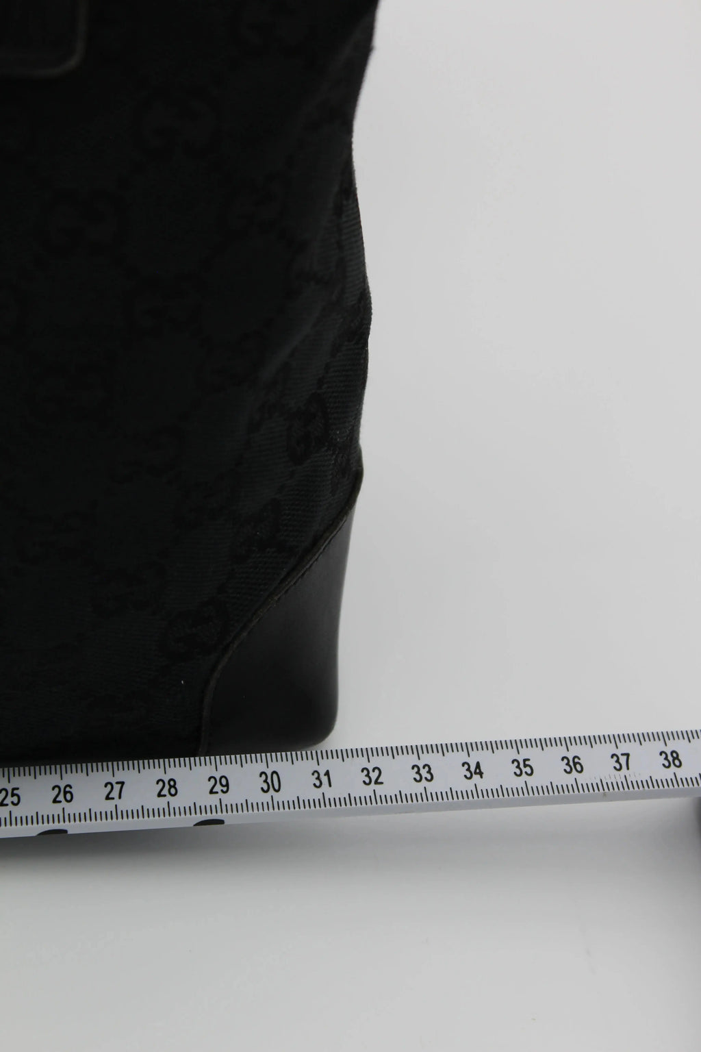 Preloved | Gucci GG Monogram Totebag i Brun med Guld Hardware Gucci