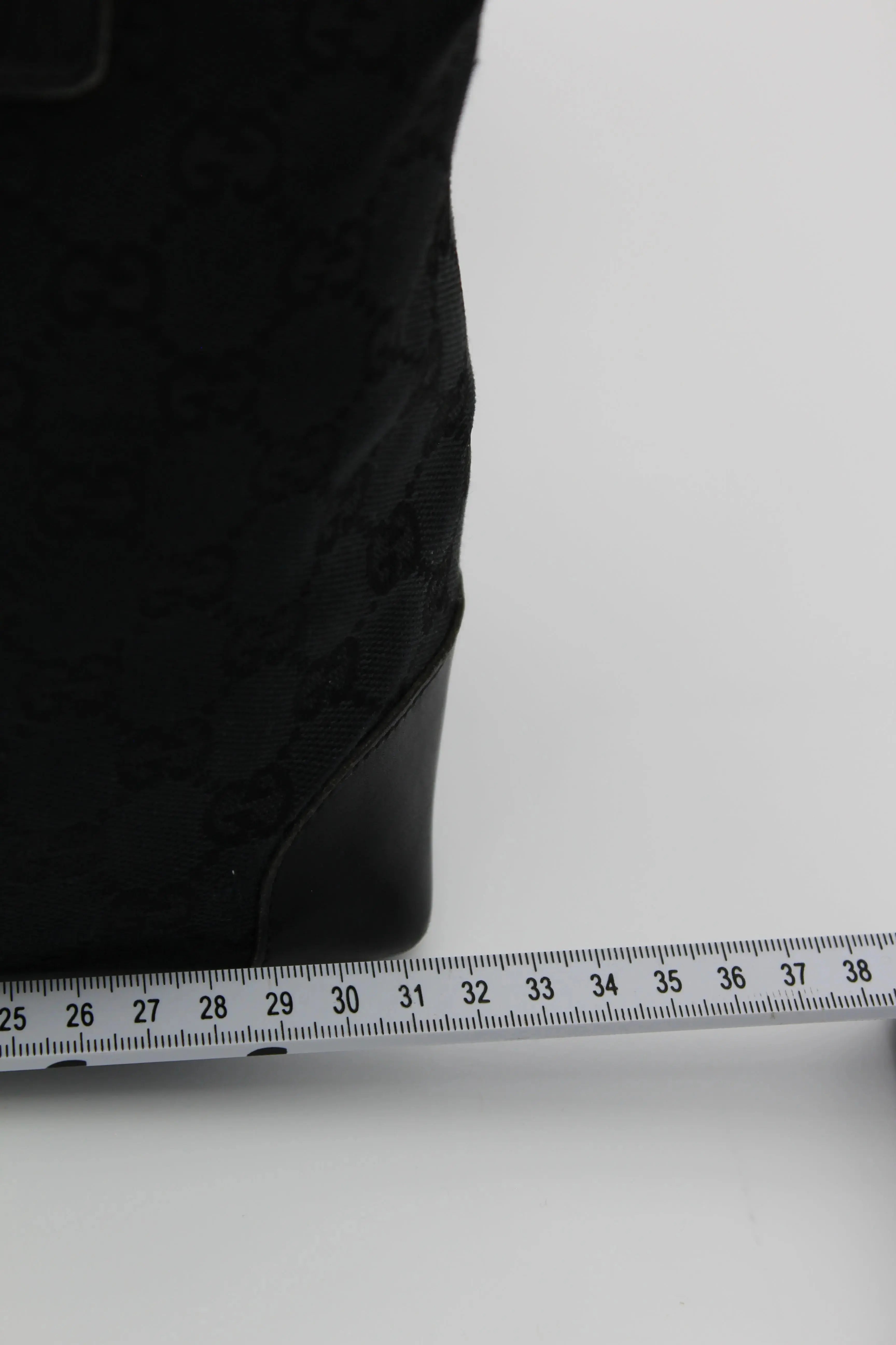 Preloved | Gucci GG Monogram Totebag i Brun med Guld Hardware Gucci