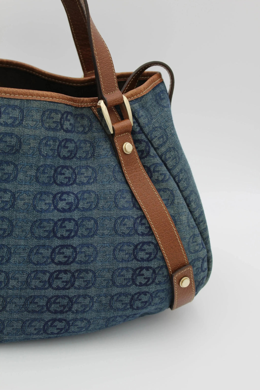 Preloved | Gucci GG Monogram Totebag i Denim Gucci