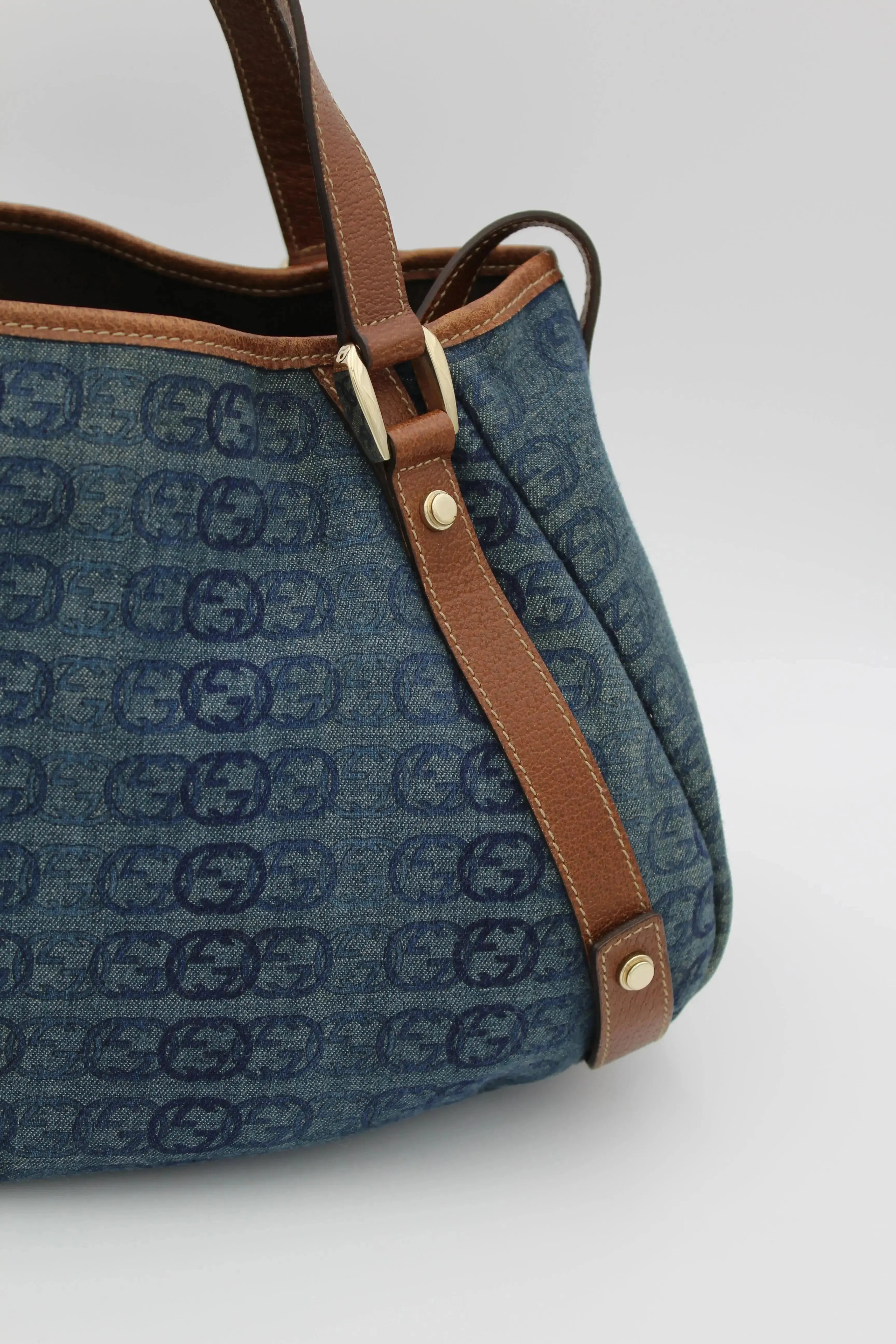 Preloved | Gucci GG Monogram Totebag i Denim Gucci