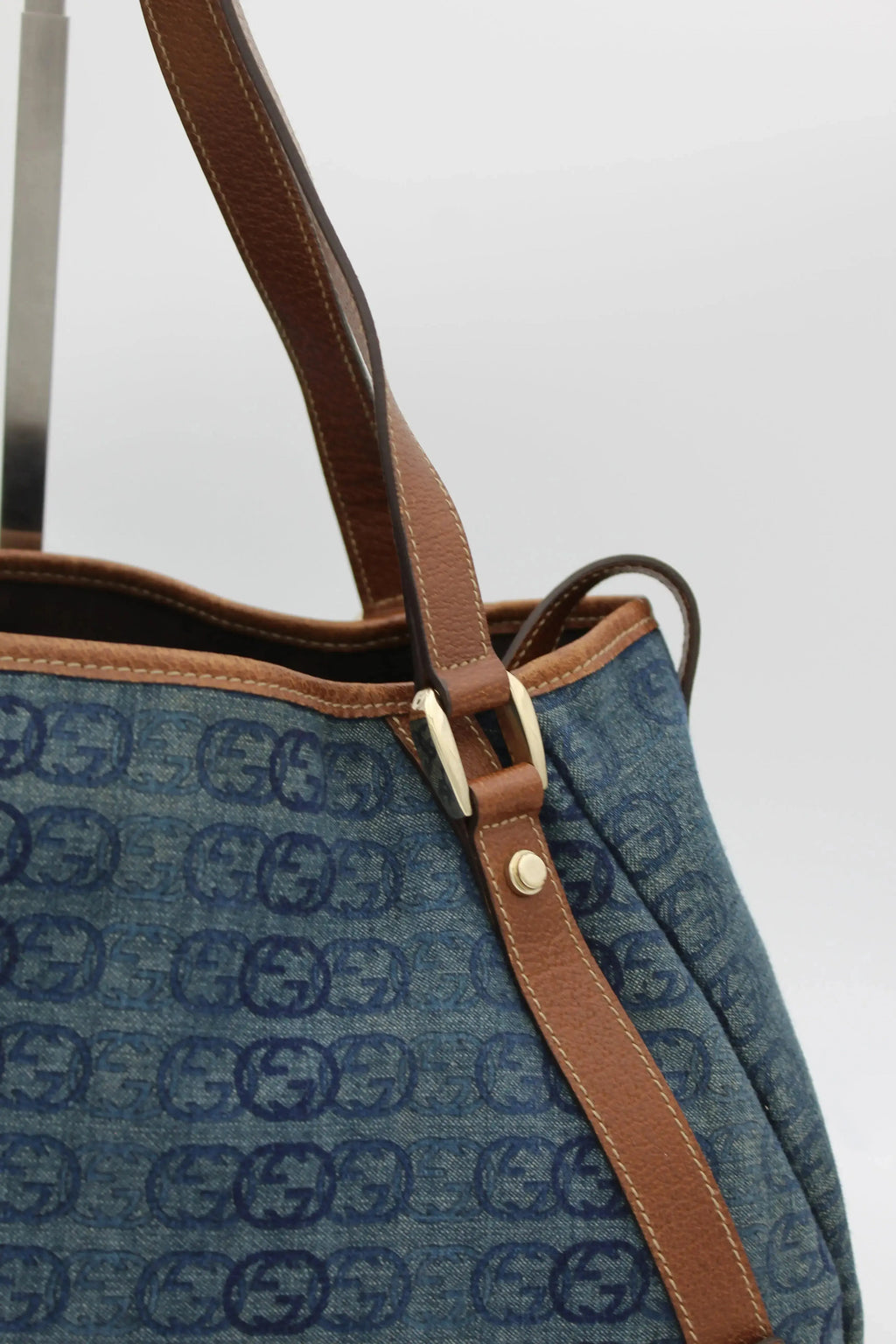 Preloved | Gucci GG Monogram Totebag i Denim Gucci