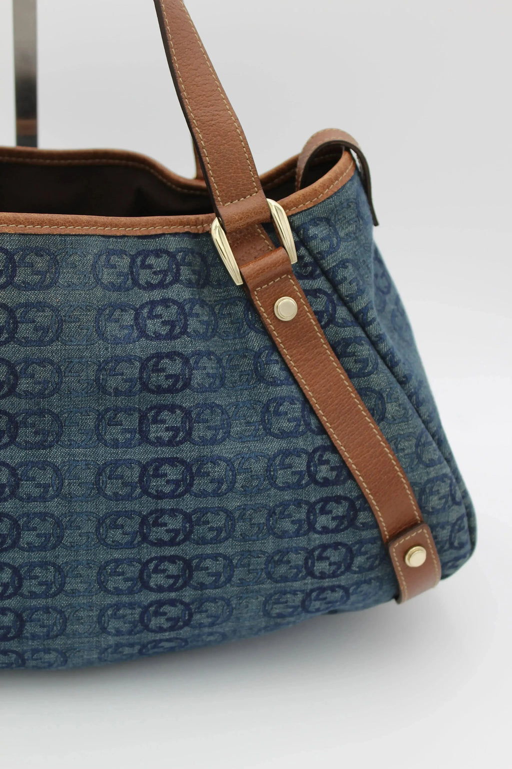 Preloved | Gucci GG Monogram Totebag i Denim Gucci