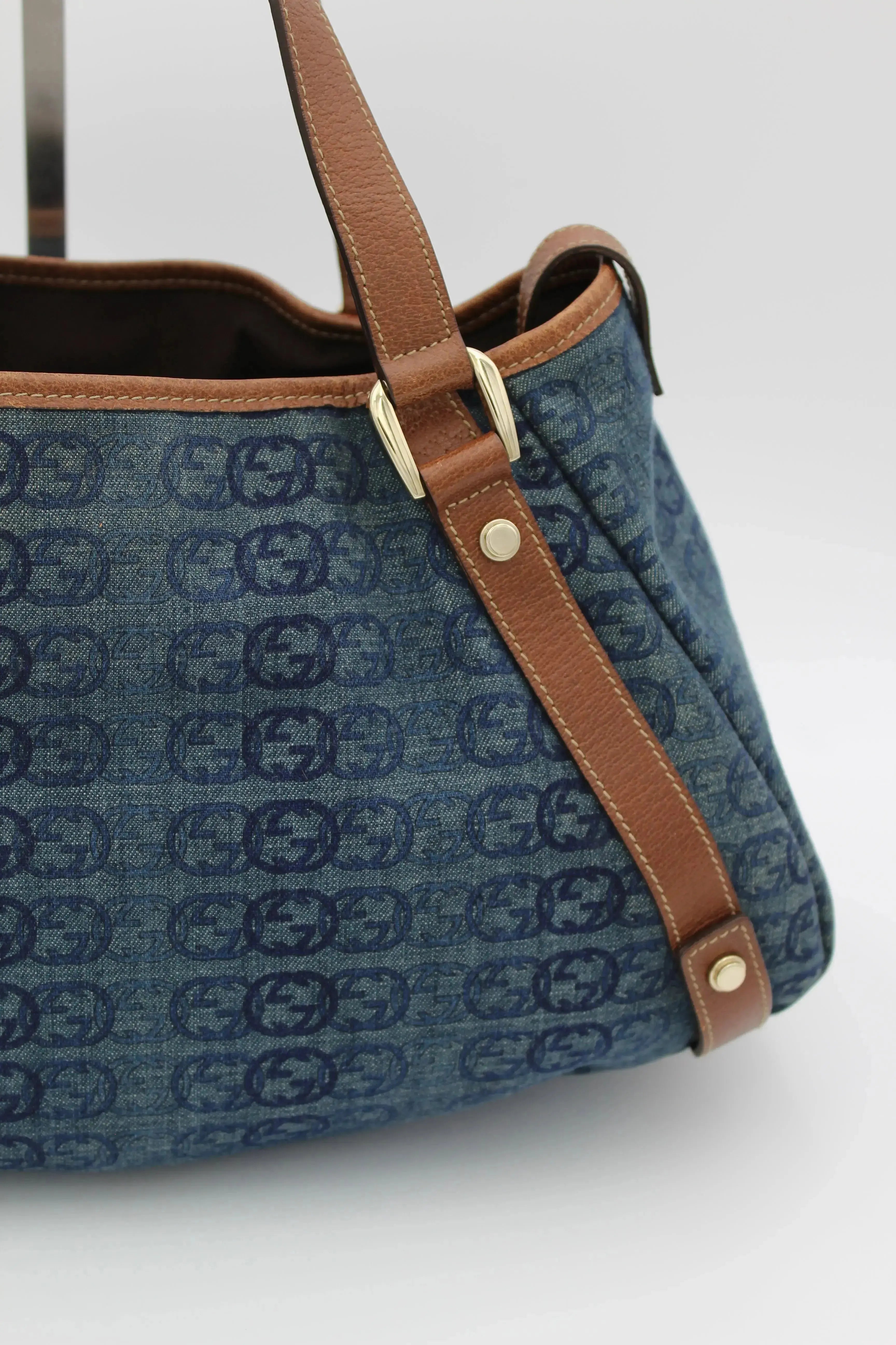 Preloved | Gucci GG Monogram Totebag i Denim Gucci