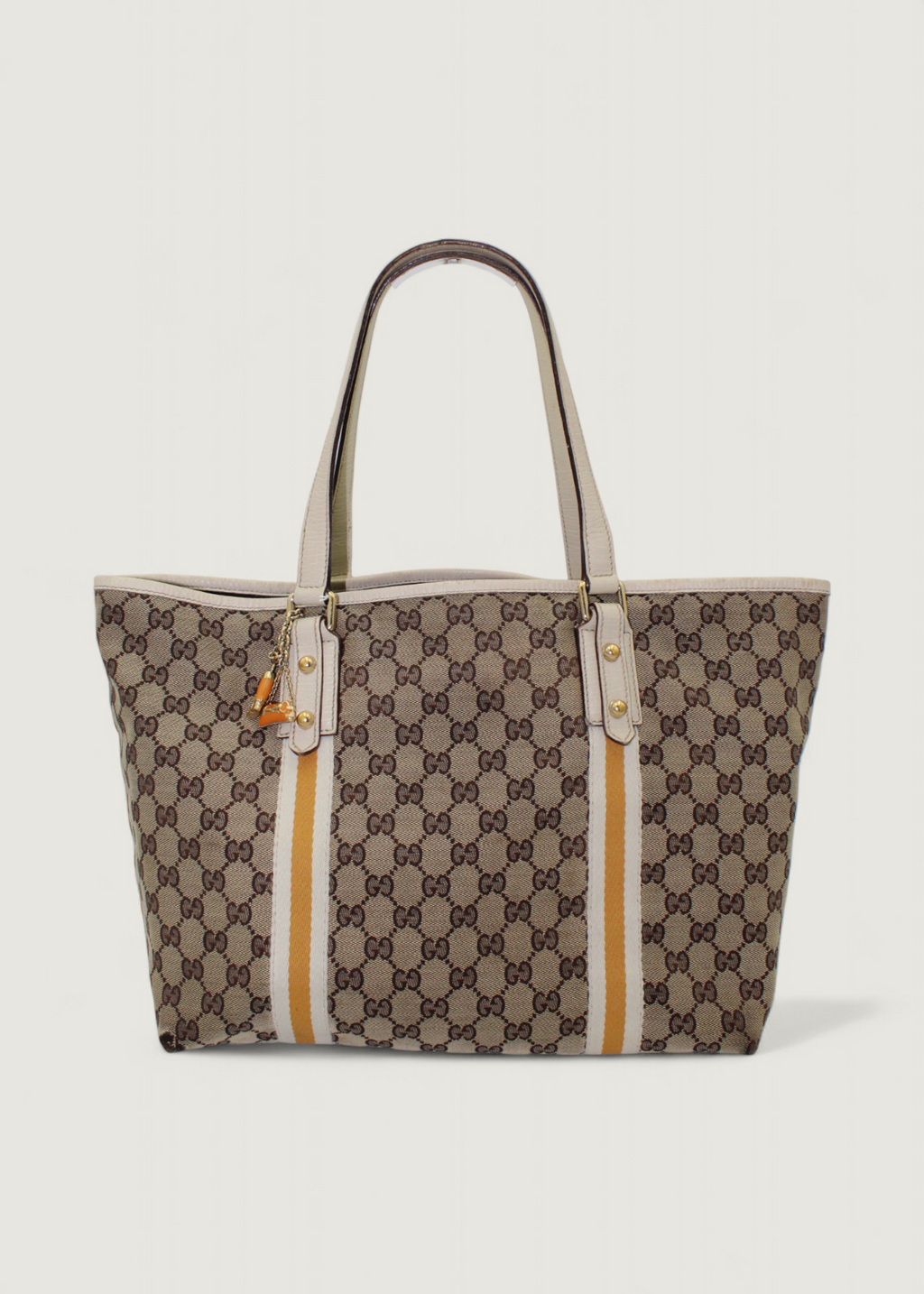 Preloved | Gucci Monogram Jolicoeur Totebag i GG Canvas