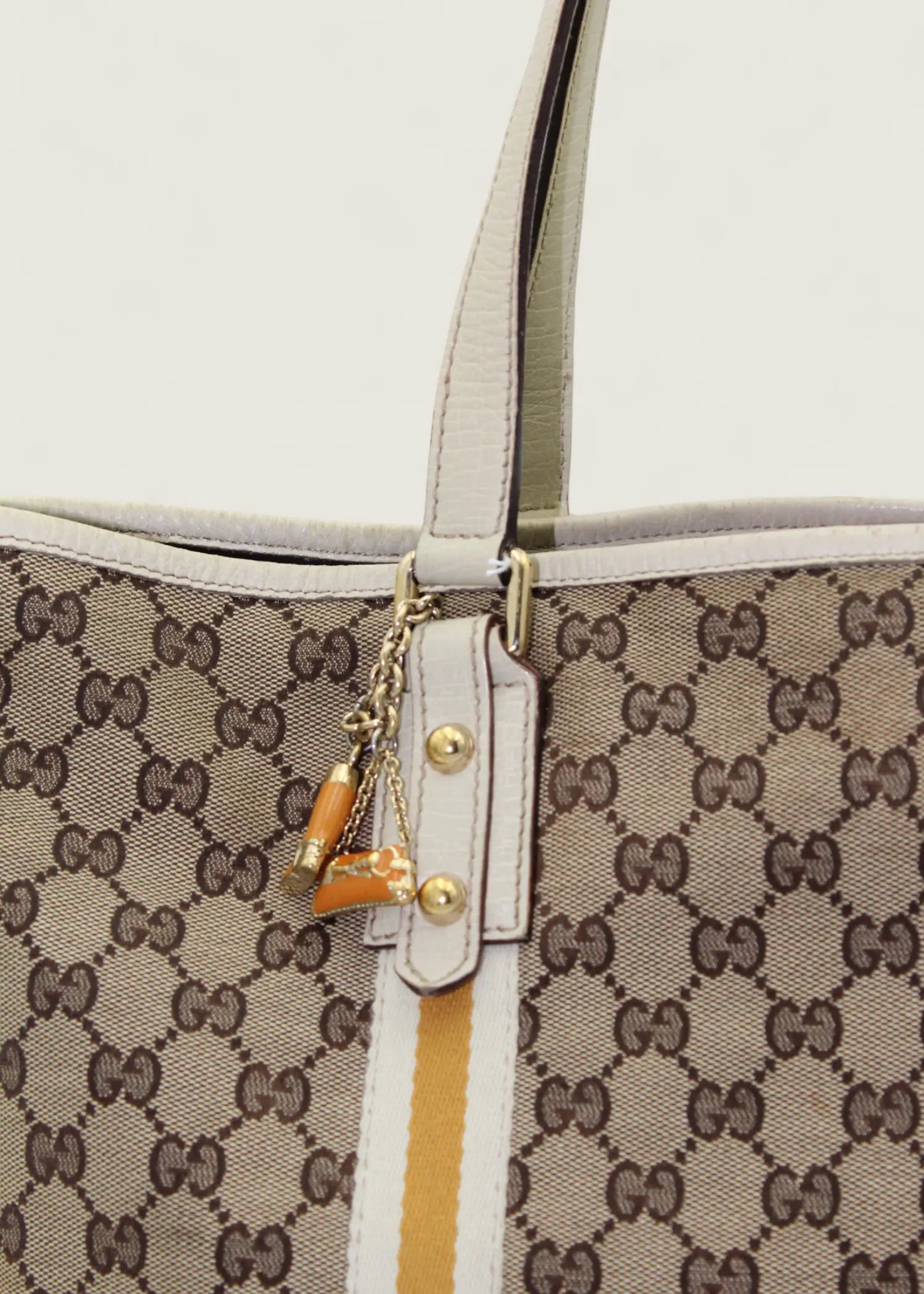 Preloved | Gucci Monogram Jolicoeur Totebag i GG Canvas Gucci