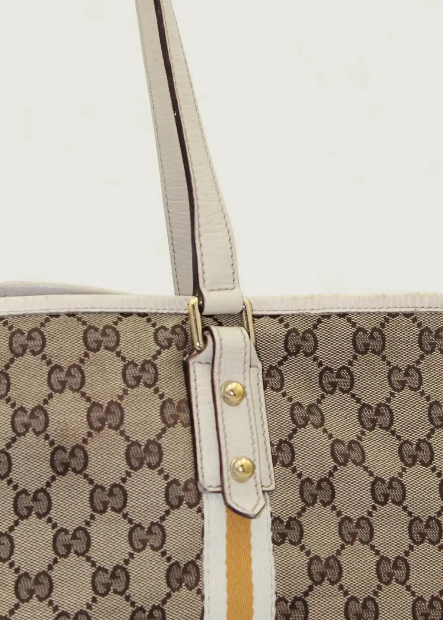 Preloved | Gucci Monogram Jolicoeur Totebag i GG Canvas Gucci