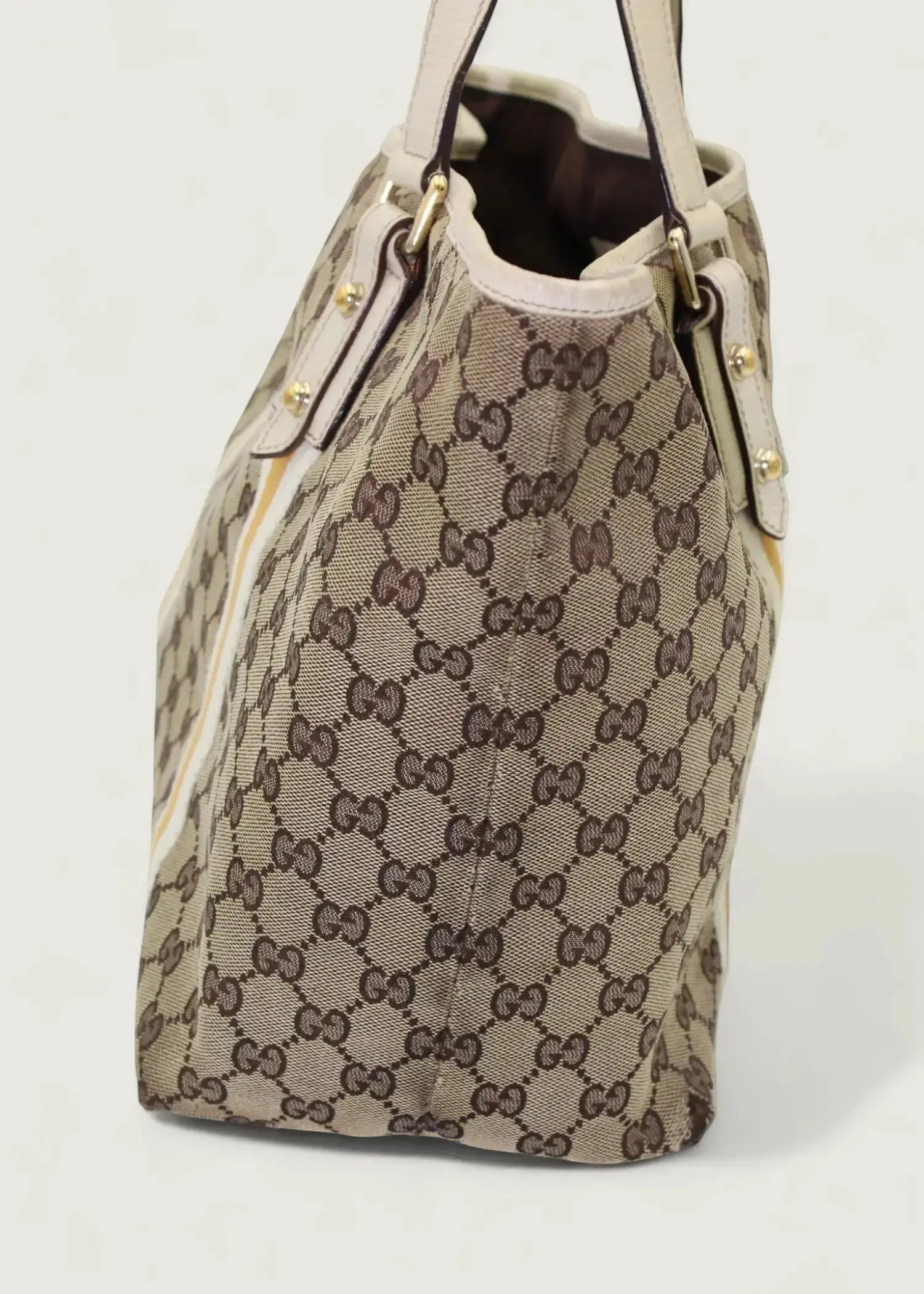 Preloved | Gucci Monogram Jolicoeur Totebag i GG Canvas Gucci
