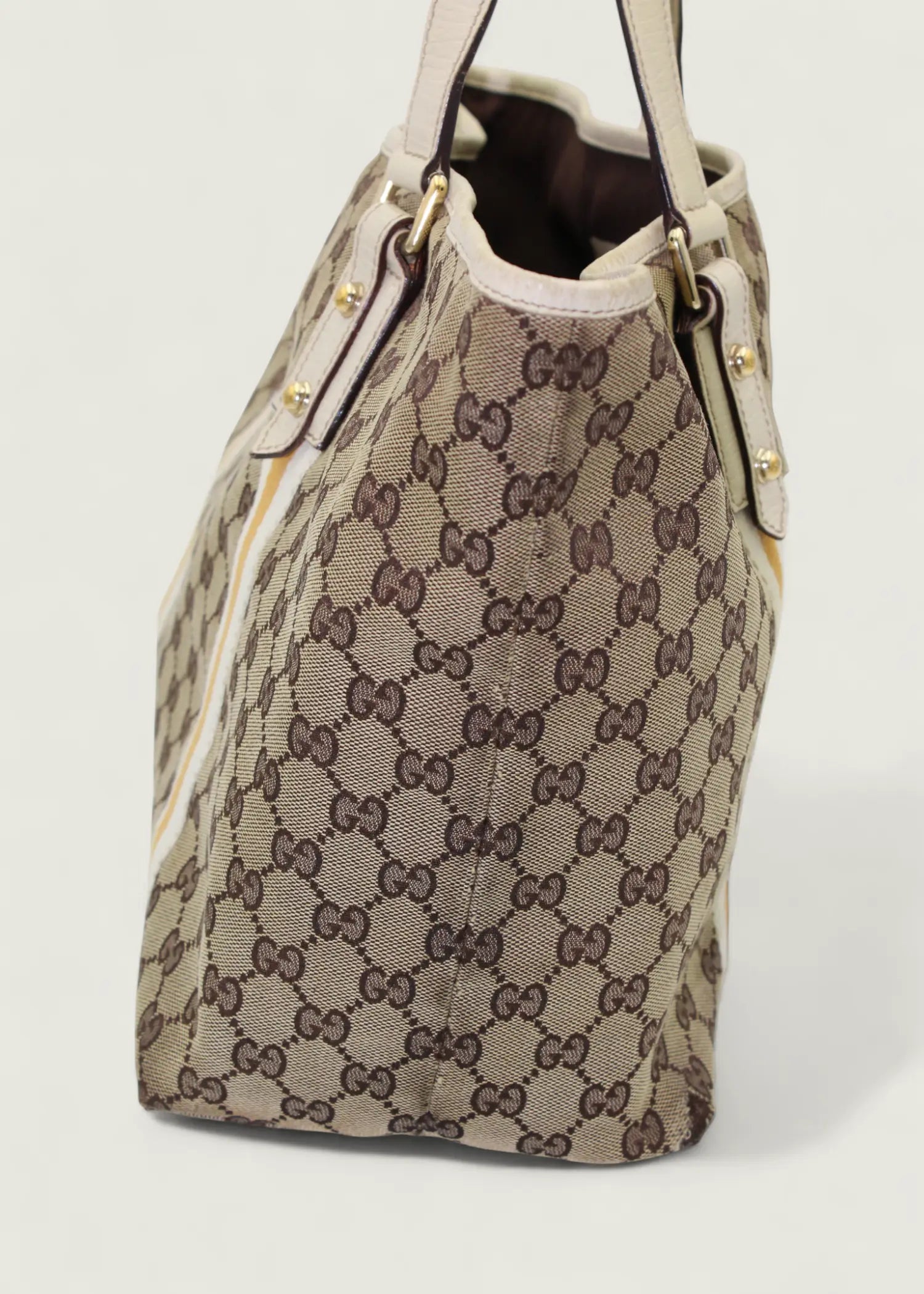 Preloved | Gucci Monogram Jolicoeur Totebag i GG Canvas Gucci