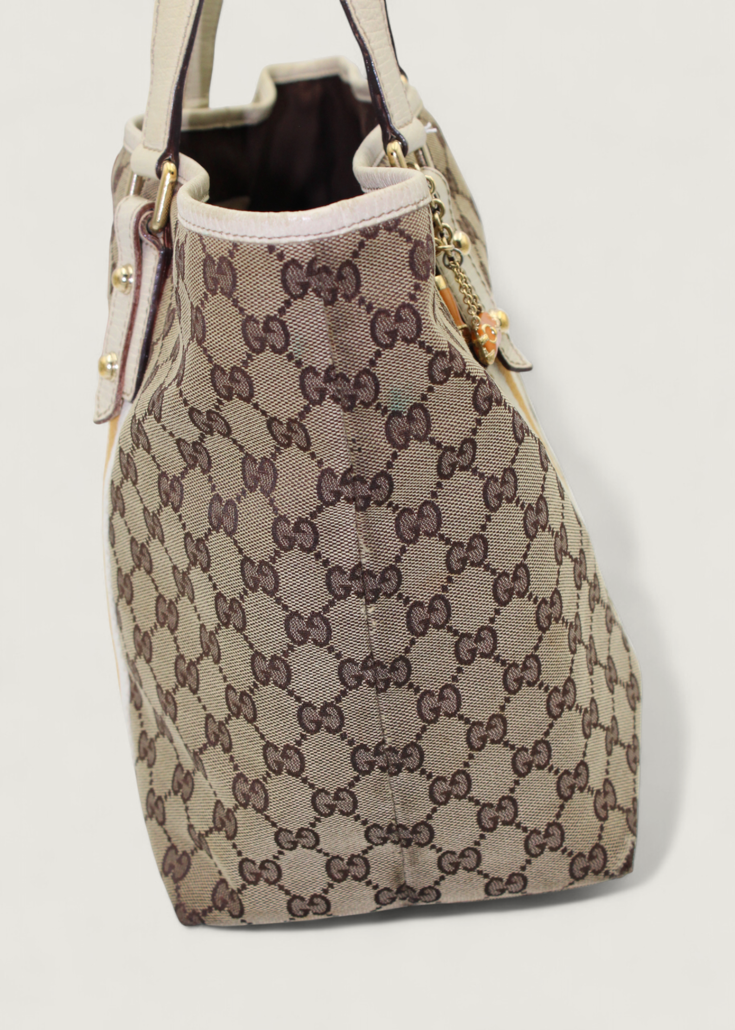 Preloved | Gucci Monogram Jolicoeur Totebag i GG Canvas
