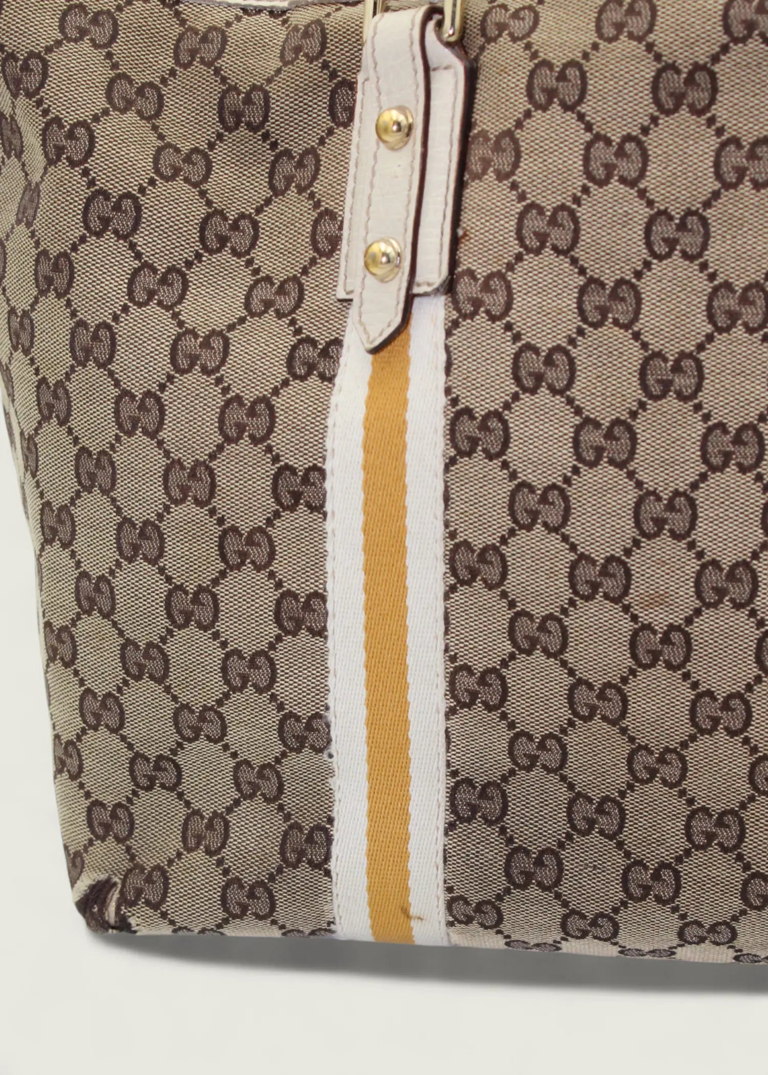 Preloved | Gucci Monogram Jolicoeur Totebag i GG Canvas Gucci