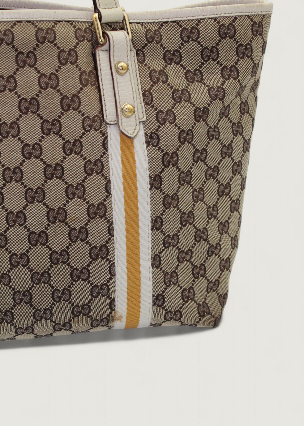 Preloved | Gucci Monogram Jolicoeur Totebag i GG Canvas