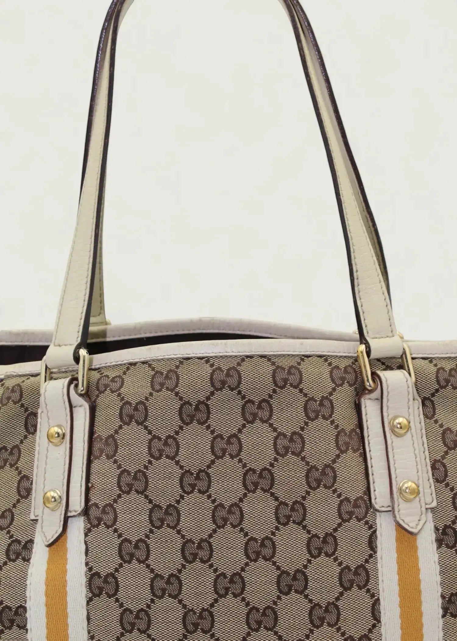 Preloved | Gucci Monogram Jolicoeur Totebag i GG Canvas Gucci