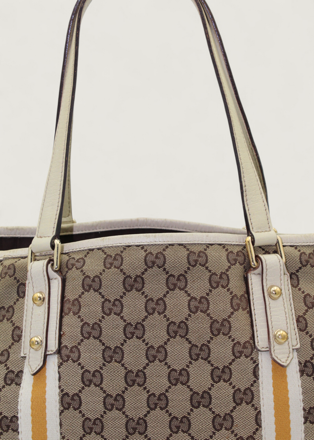 Preloved | Gucci Monogram Jolicoeur Totebag i GG Canvas