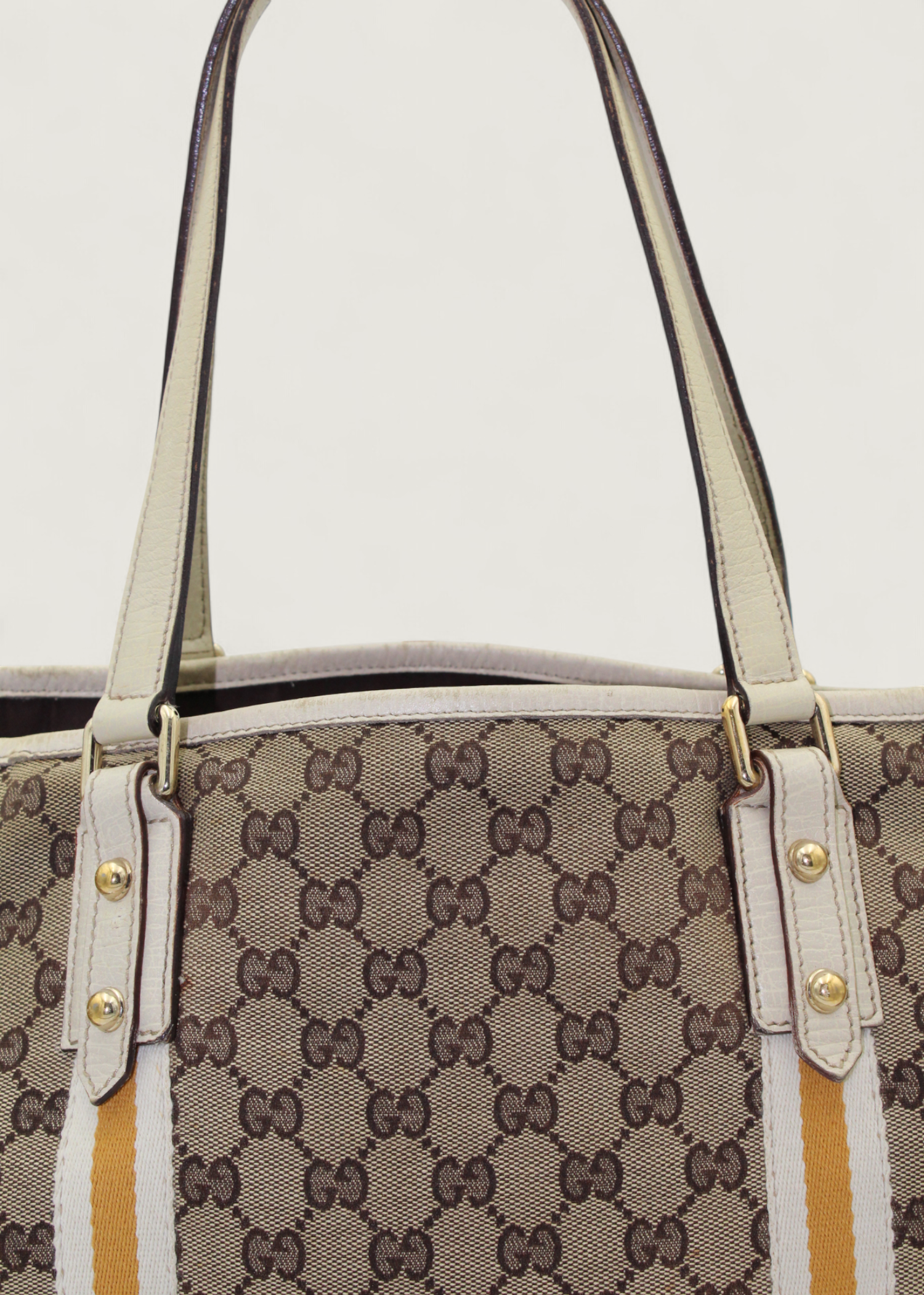 Preloved | Gucci Monogram Jolicoeur Totebag i GG Canvas