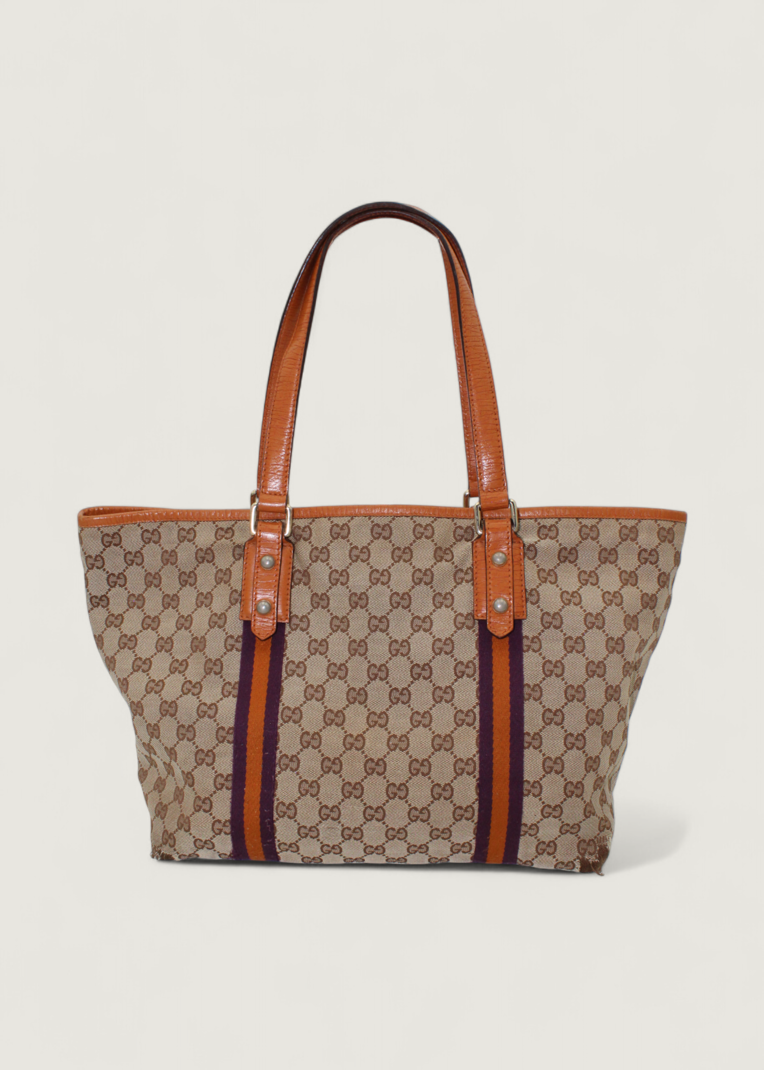 Preloved | Gucci Monogram Jolicoeur Totebag i GG Canvas