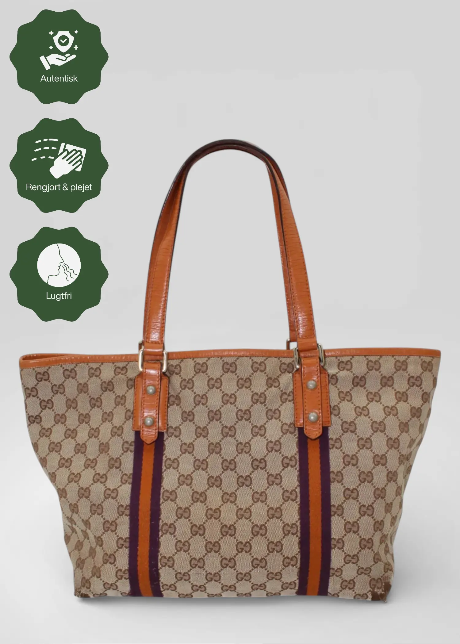 Preloved | Gucci Monogram Jolicoeur Totebag i GG Canvas Gucci