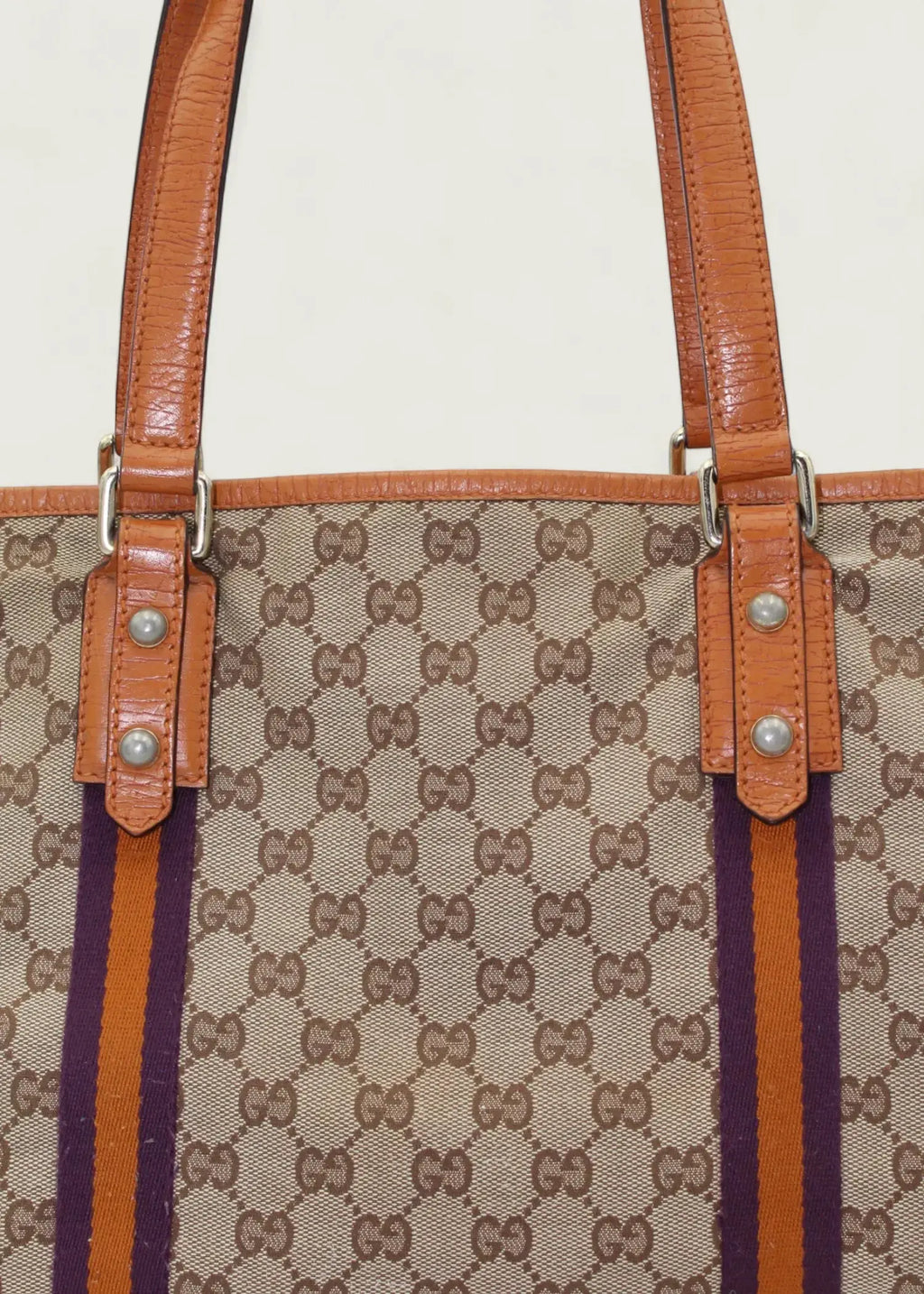 Preloved | Gucci Monogram Jolicoeur Totebag i GG Canvas Gucci