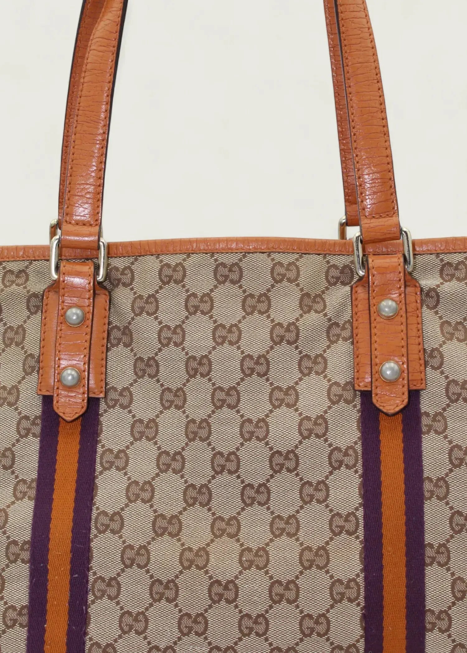 Preloved | Gucci Monogram Jolicoeur Totebag i GG Canvas Gucci