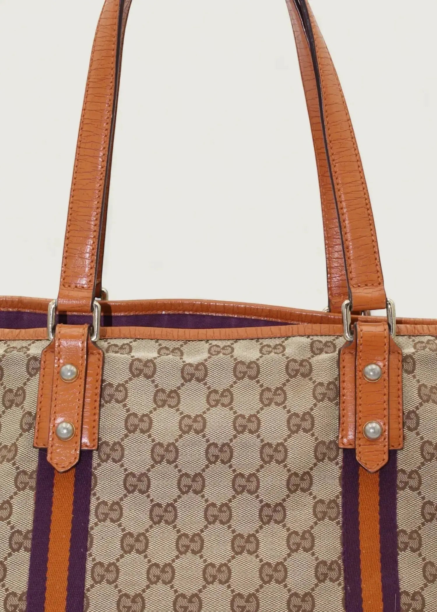 Preloved | Gucci Monogram Jolicoeur Totebag i GG Canvas Gucci