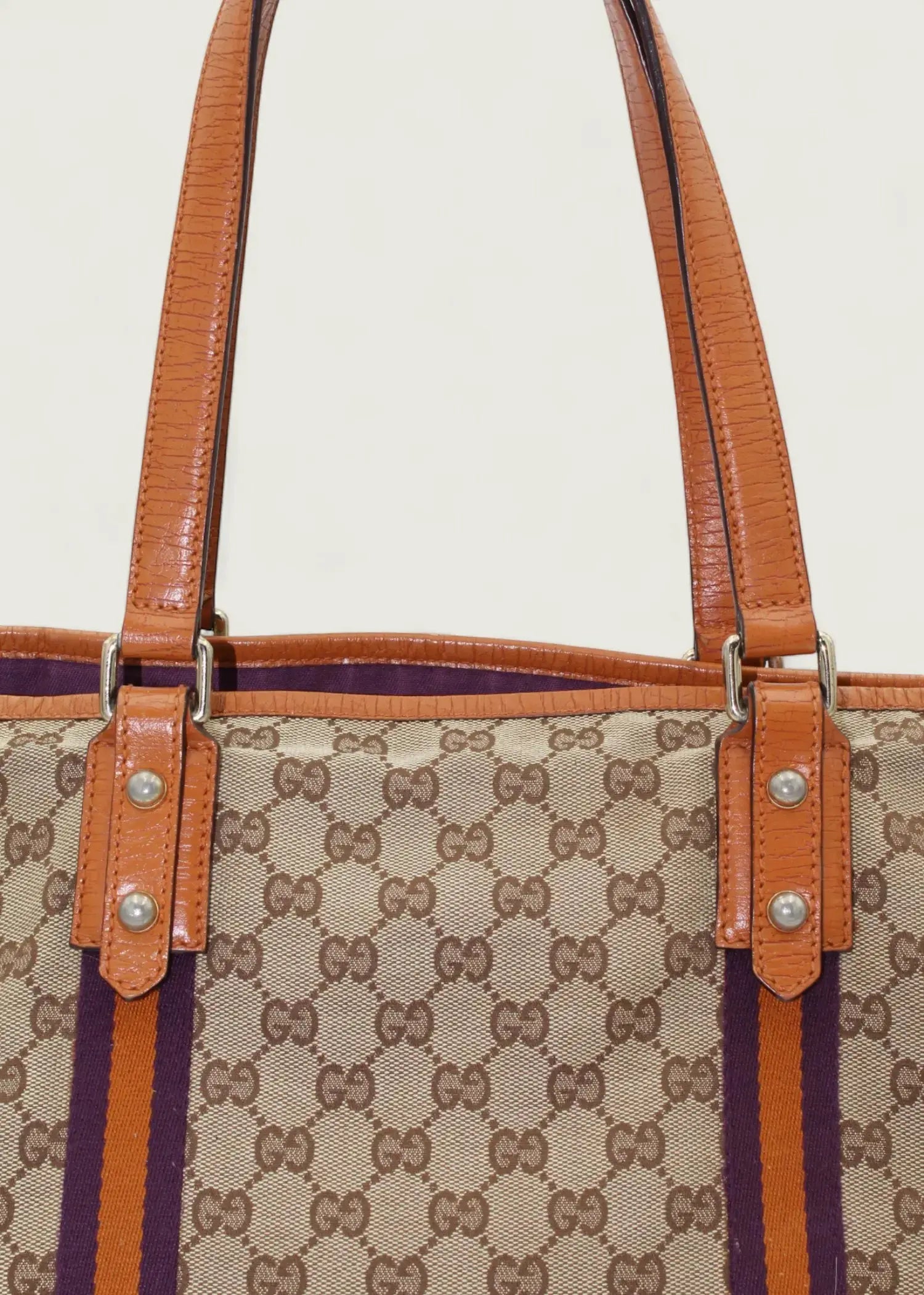 Preloved | Gucci Monogram Jolicoeur Totebag i GG Canvas Gucci