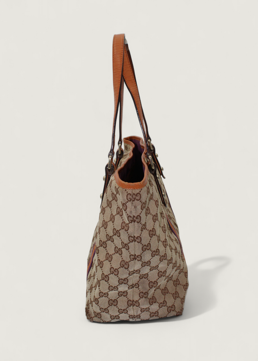 Preloved | Gucci Monogram Jolicoeur Totebag i GG Canvas