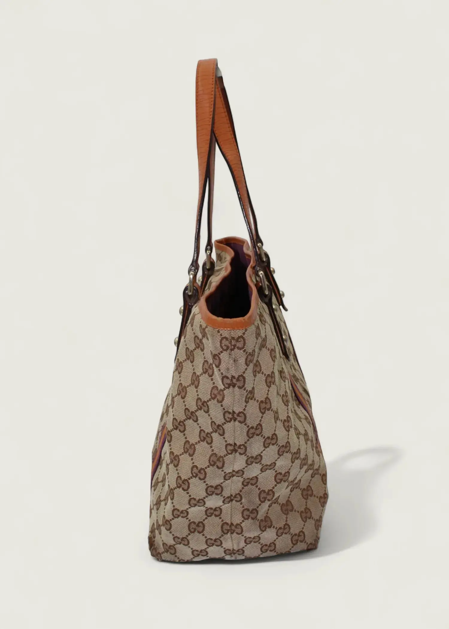 Preloved | Gucci Monogram Jolicoeur Totebag i GG Canvas Gucci