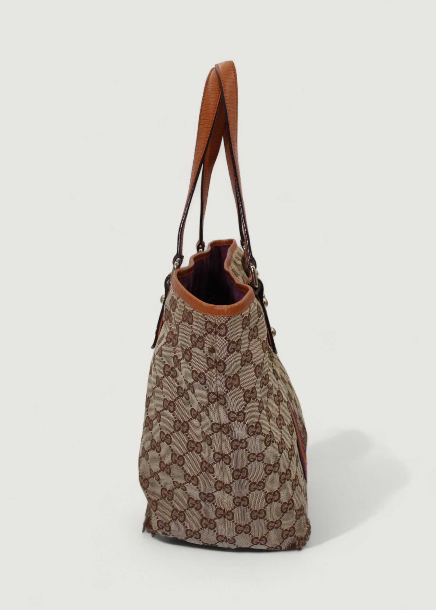 Preloved | Gucci Monogram Jolicoeur Totebag i GG Canvas