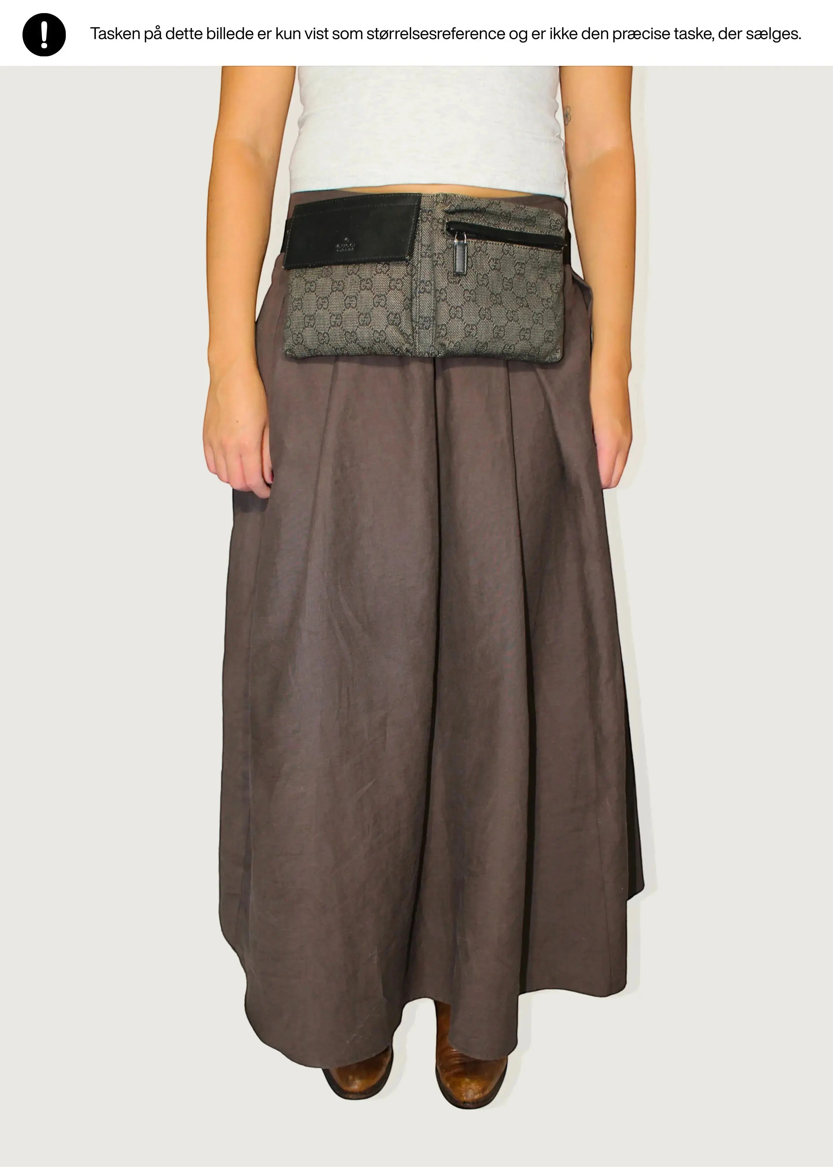 Preloved | Gucci Monogram Bæltetaske Metallic i GG Canvas Gucci