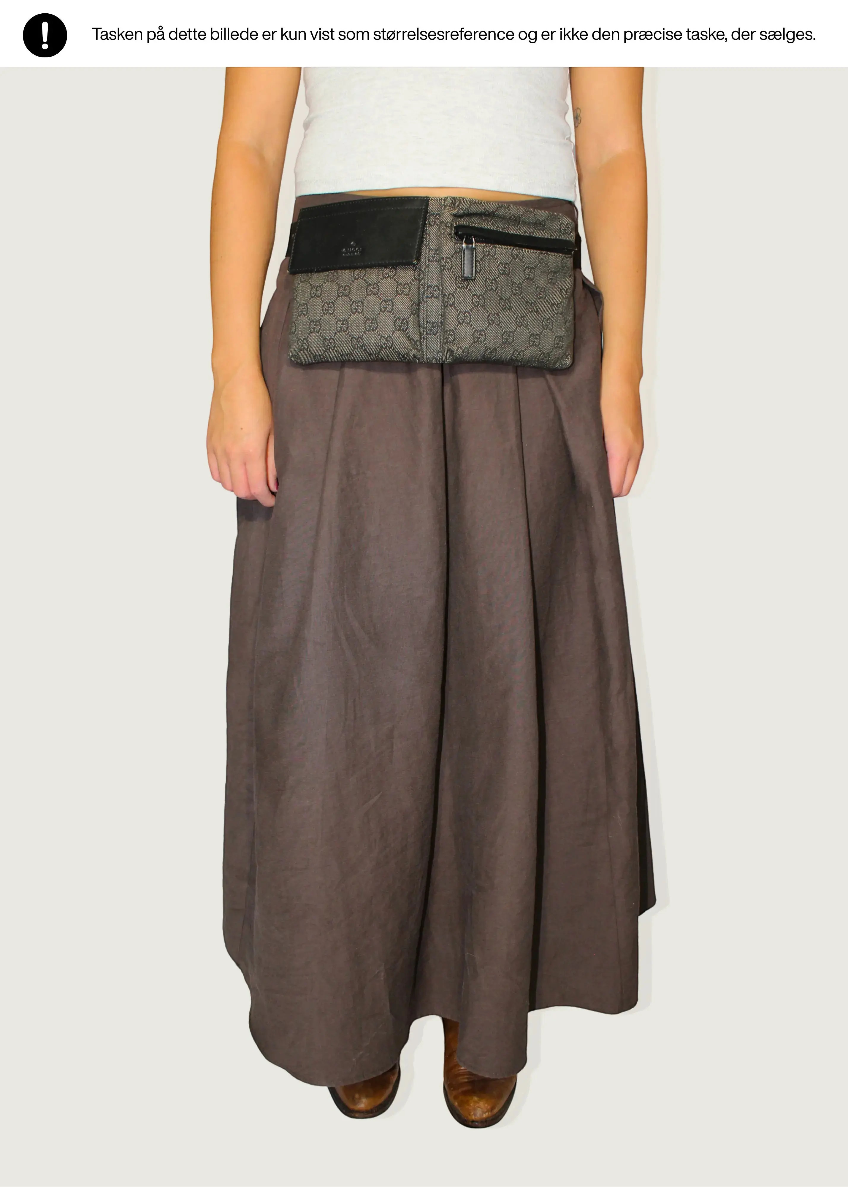 Preloved | Gucci Monogram Bæltetaske Metallic i GG Canvas Gucci