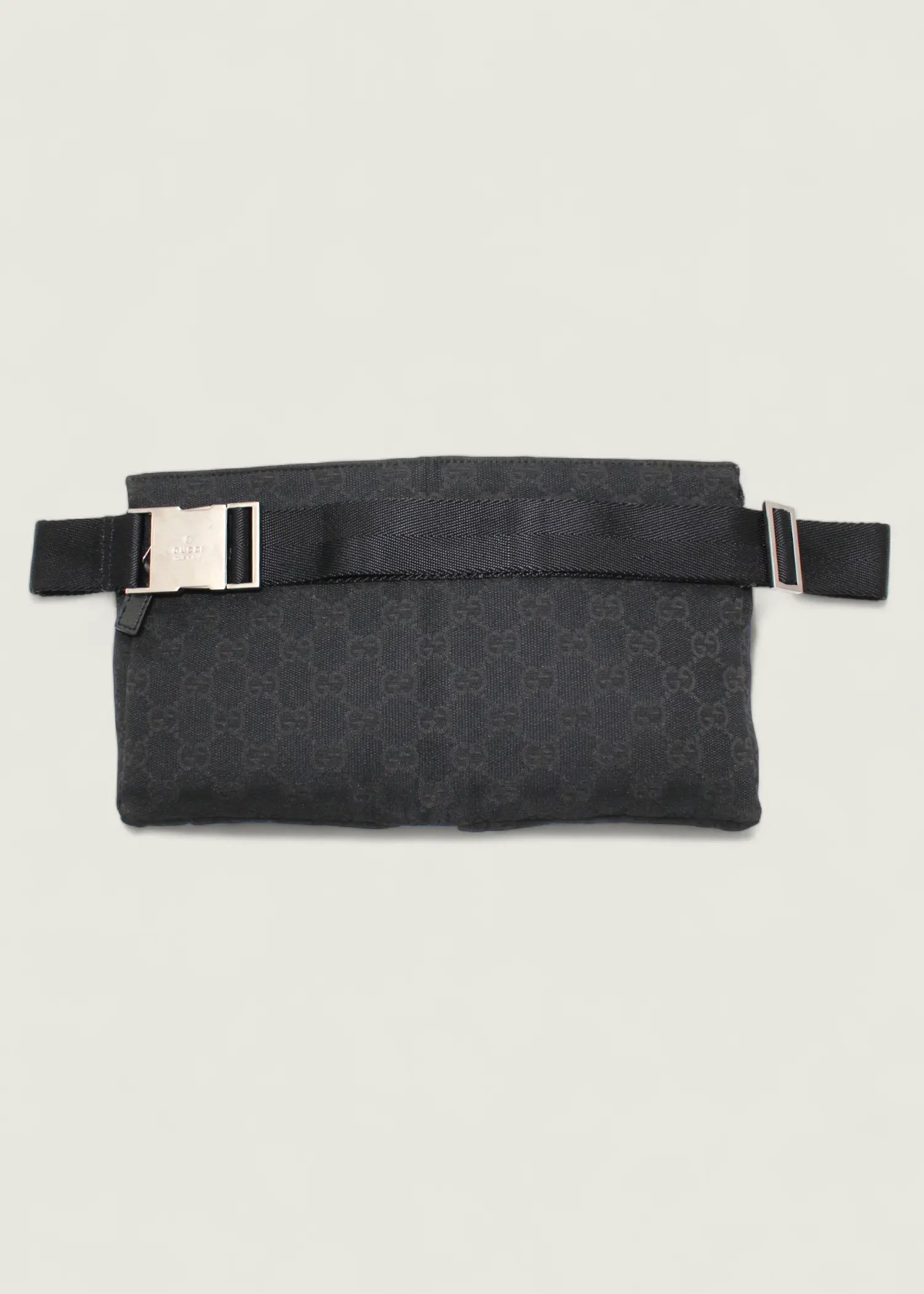 Preloved | Gucci Monogram Bæltetaske i Sort GG Canvas Gucci
