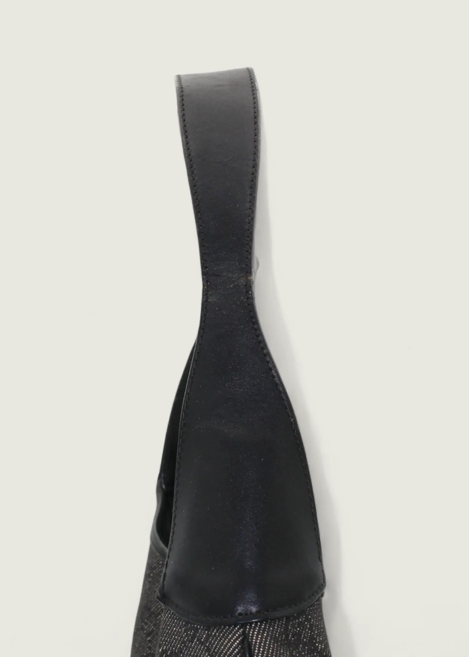 Preloved | Gucci Monogram Jackie Skuldertaske i Metallic & Sort GG Canvas Gucci