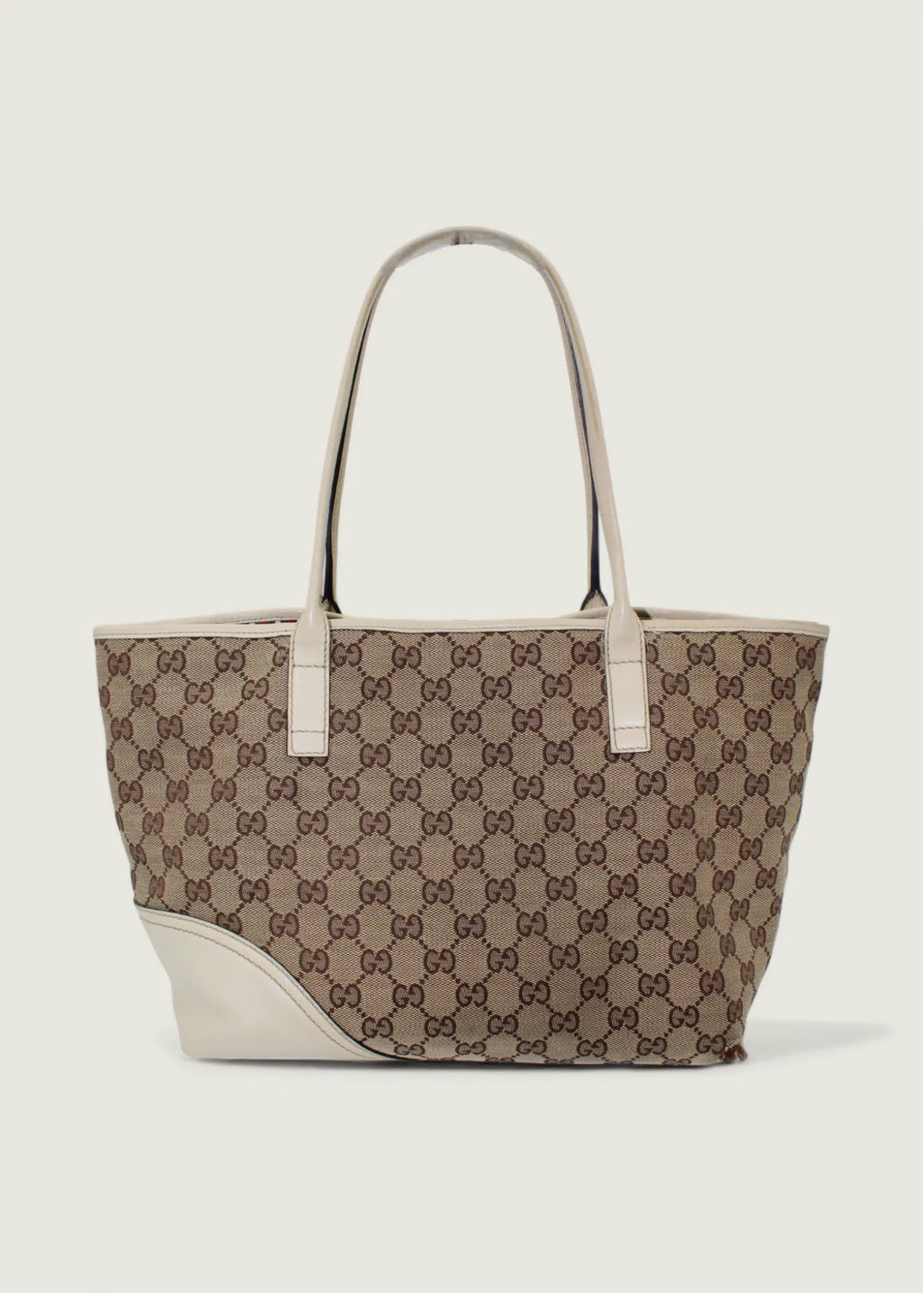 Preloved | Gucci Monogram New Britt Totebag i GG Canvas Gucci