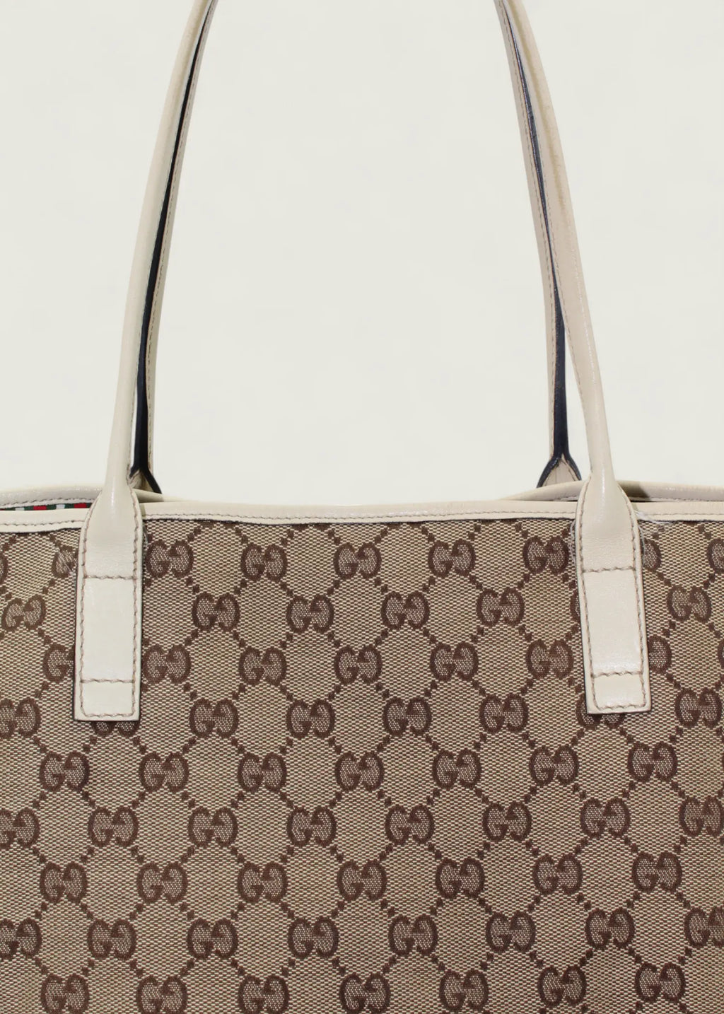 Preloved | Gucci Monogram New Britt Totebag i GG Canvas Gucci