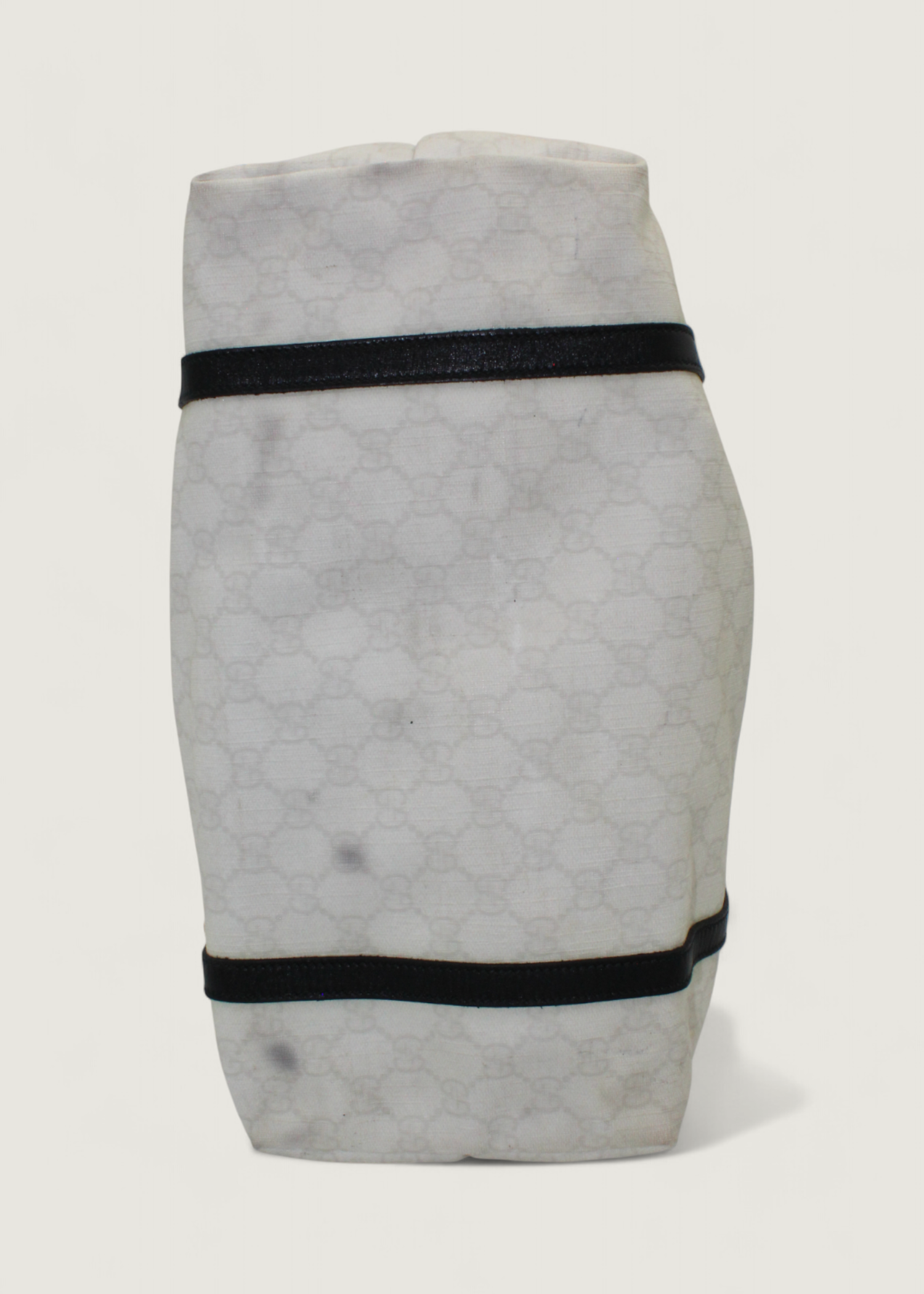 Preloved | Gucci Monogram Totebag i GG Supreme Hvid