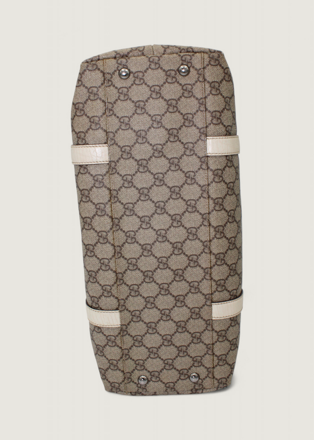 Preloved | Gucci Monogram Totebag i GG Supreme Ivory