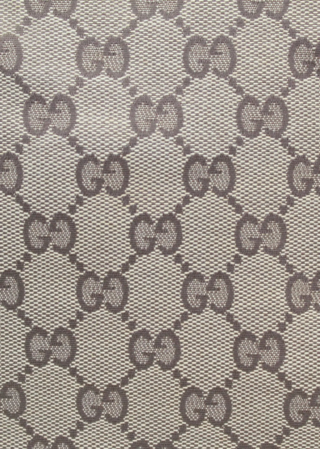 Preloved | Gucci Monogram Totebag i GG Supreme med Brun Læder Gucci