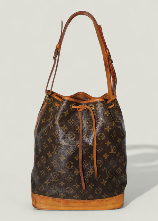Preloved | LOUIS VUITTON Noé Skuldertaske i Monogram Canvas (Stor)
