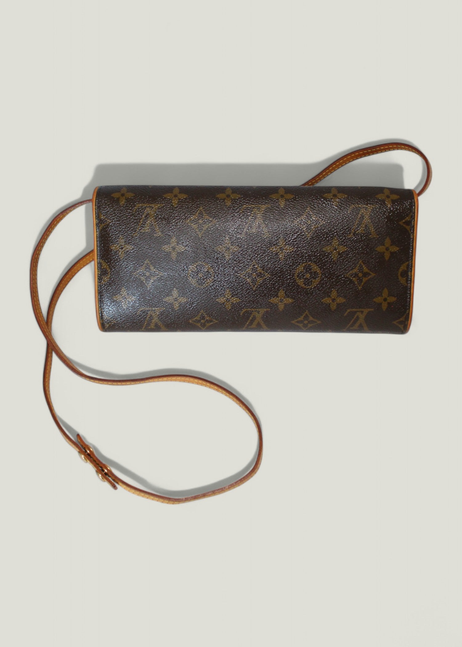 Preloved | LOUIS VUITTON Pochette Twin GM Crossbody i Monogram Canvas
