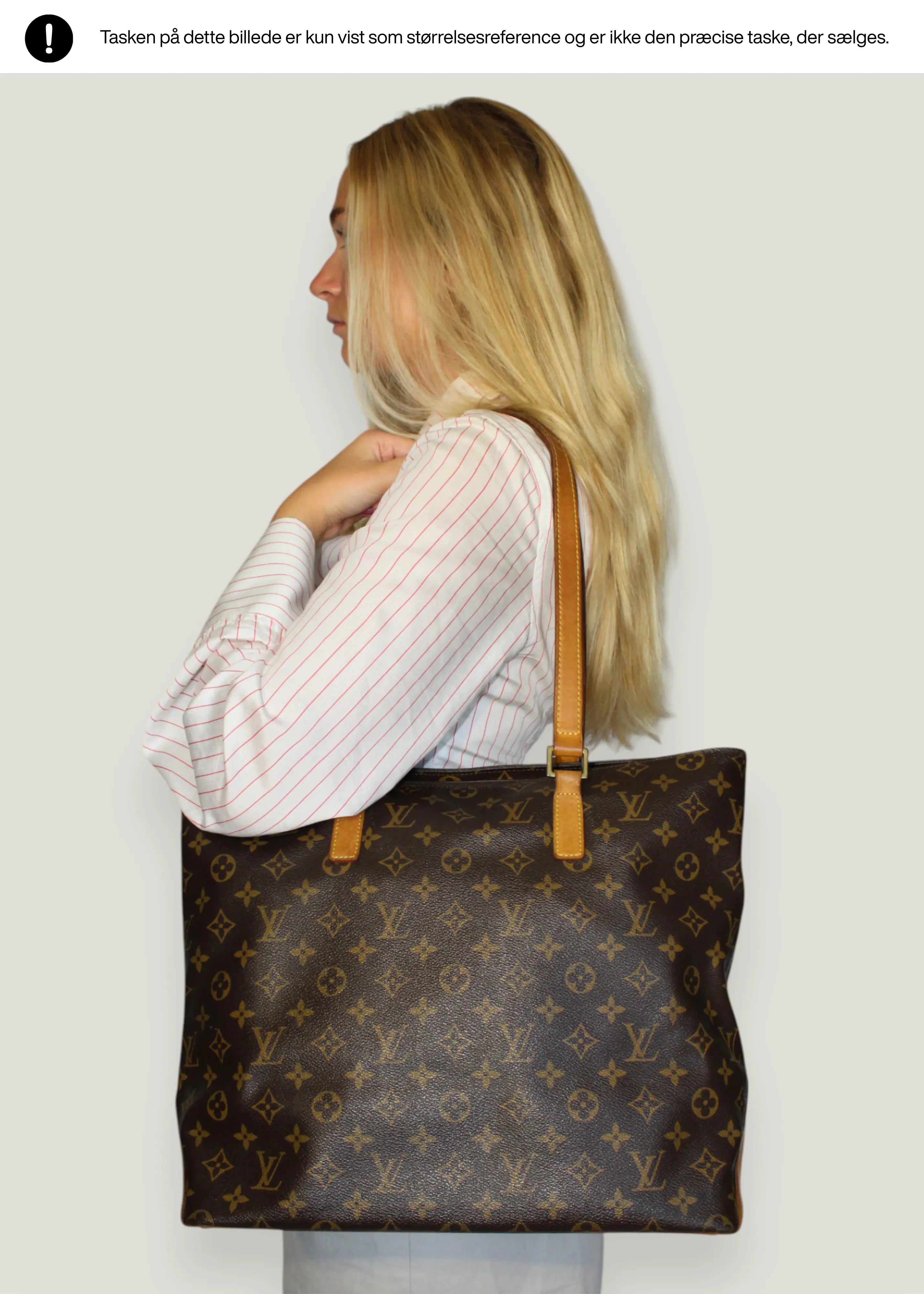 Preloved | Louis Vuitton Cabas Mezzo Totebag i Monogram Canvas Louis Vuitton