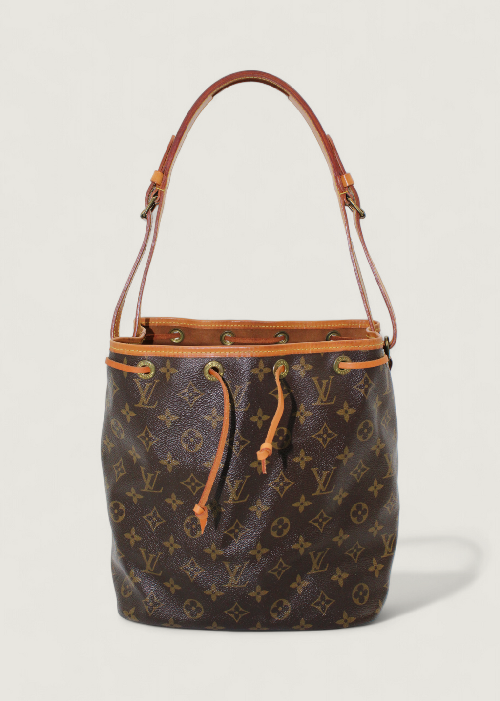 Preloved | Louis Vuitton Petit Noé Skuldertaske i Monogram Canvas